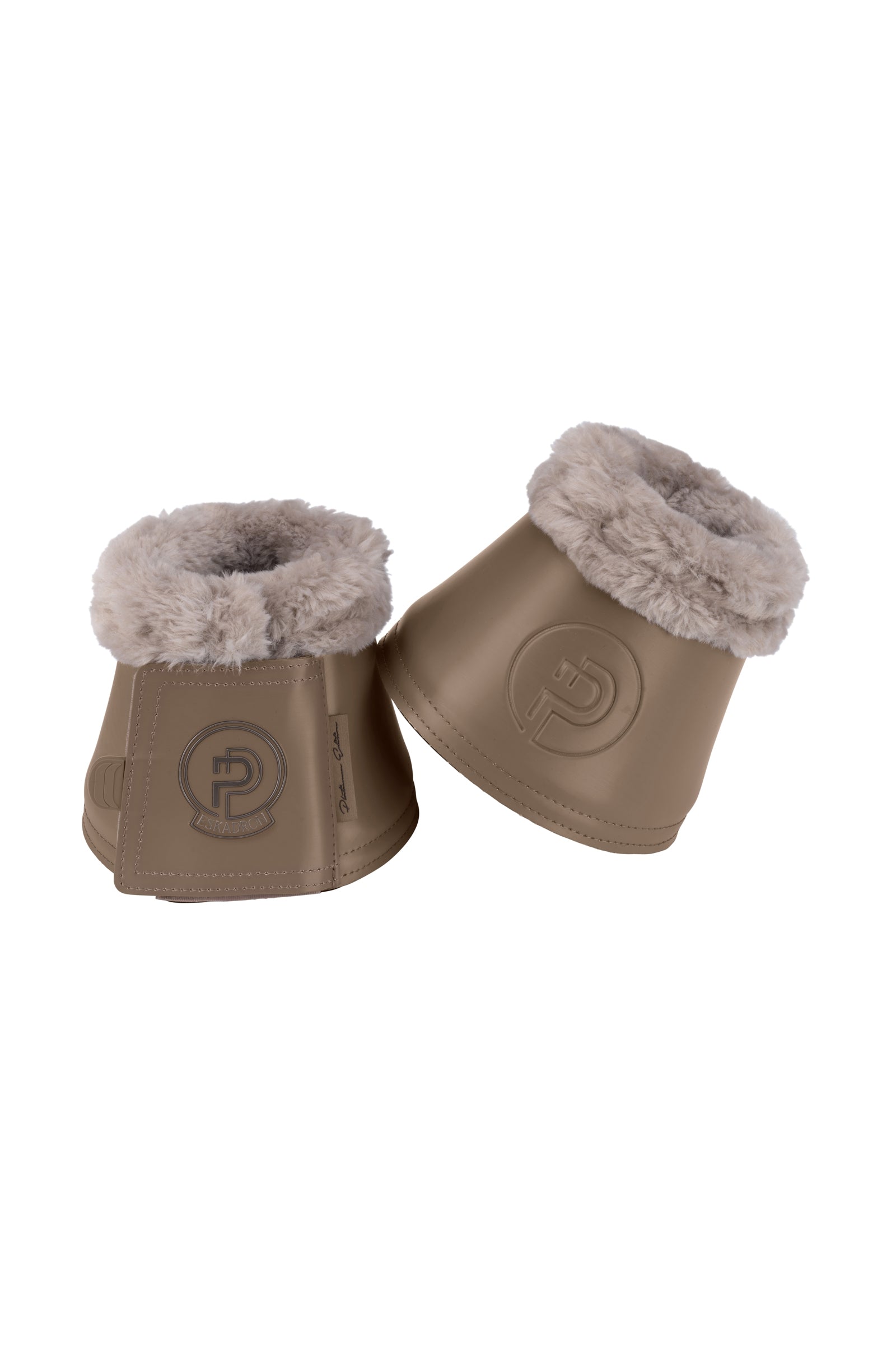 Eskadron Platinum 25 Softslate Faux Fur Bell Boots Leg & Hoof Protection