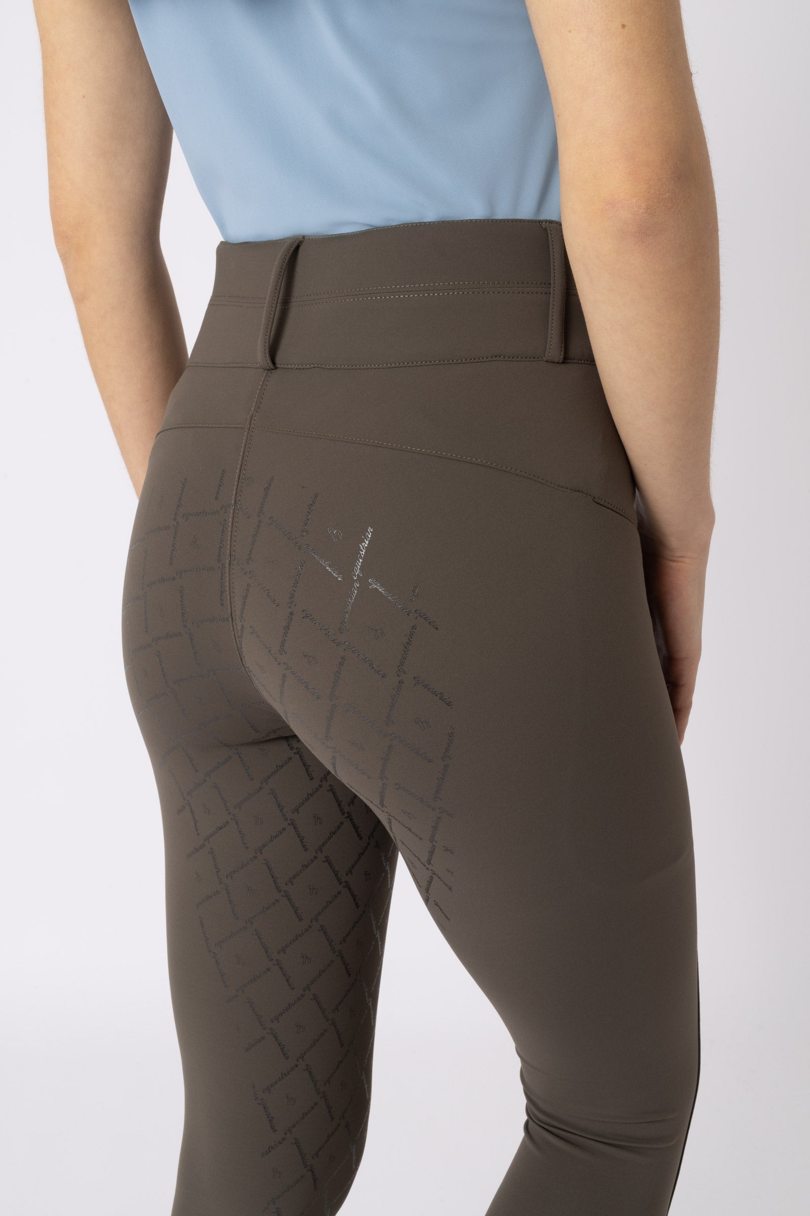Horze Sophie Women's High Waist Full Grip Breeches Womens Breeches