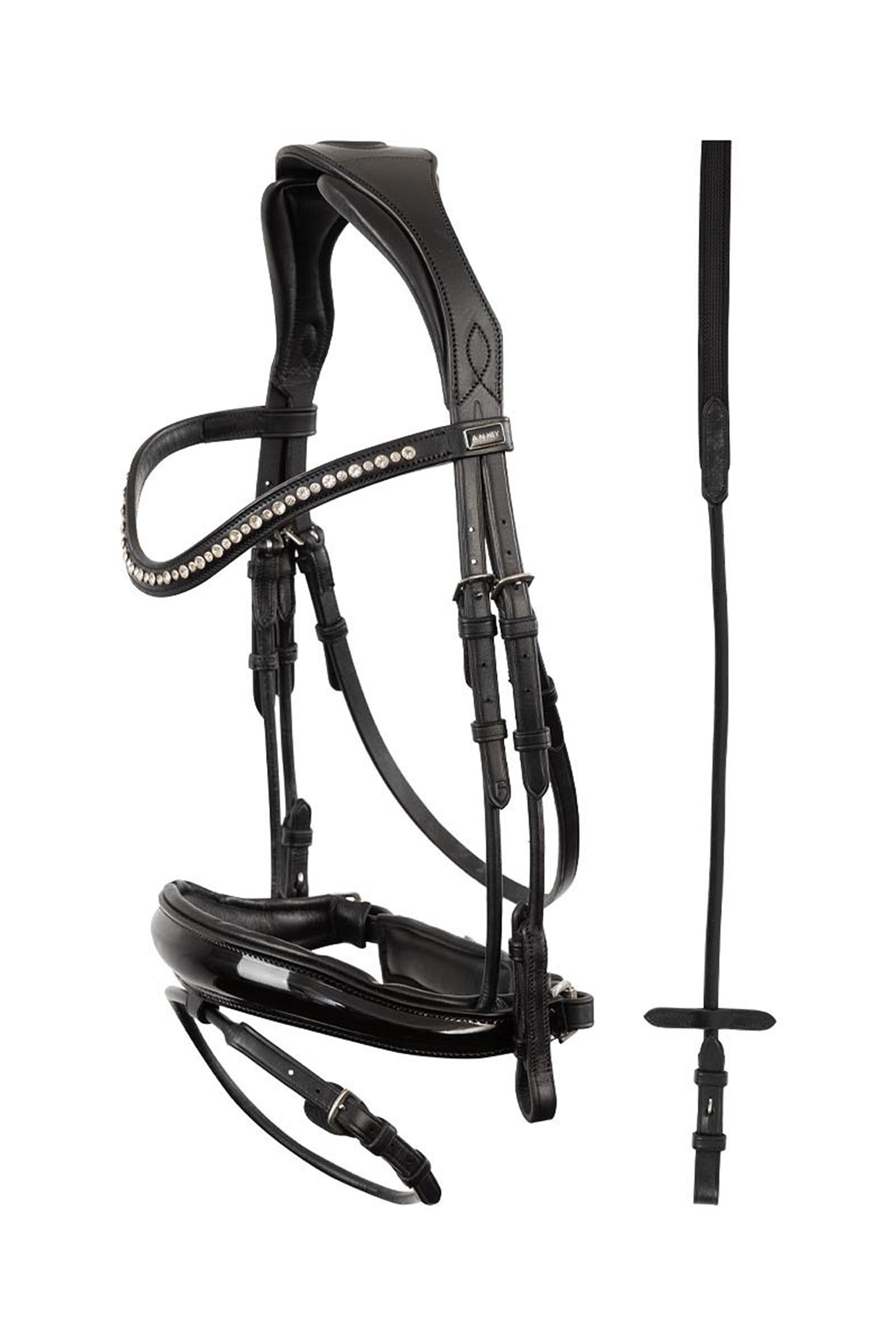 Anky ANKY Anatomic Comfort Fit Bridle With Pull Back Double Trensenzäume & Zügel