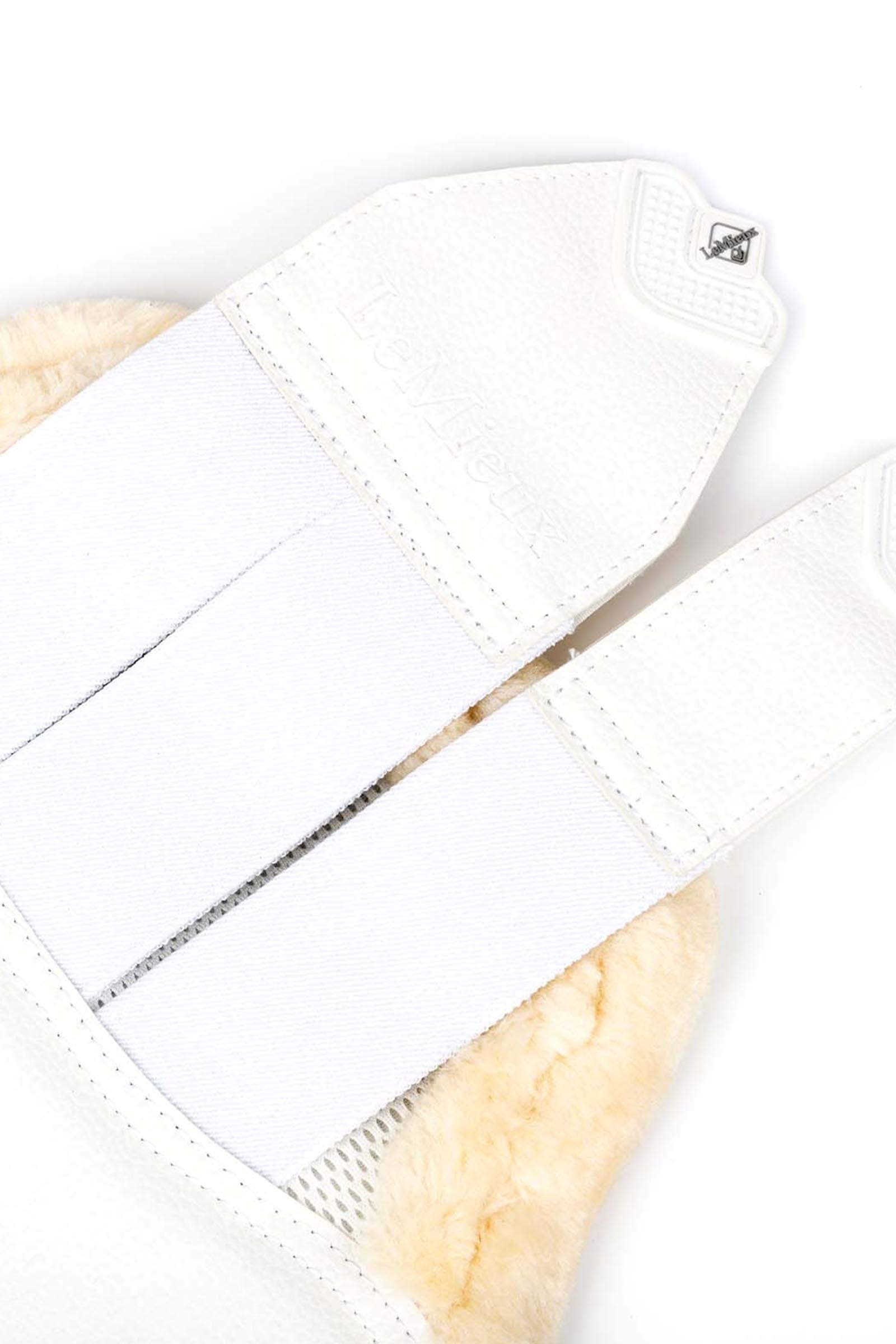 LeMieux Mesh Brushing Boots With Fleece Edging Leg Protection & Hoof Protection for Horses