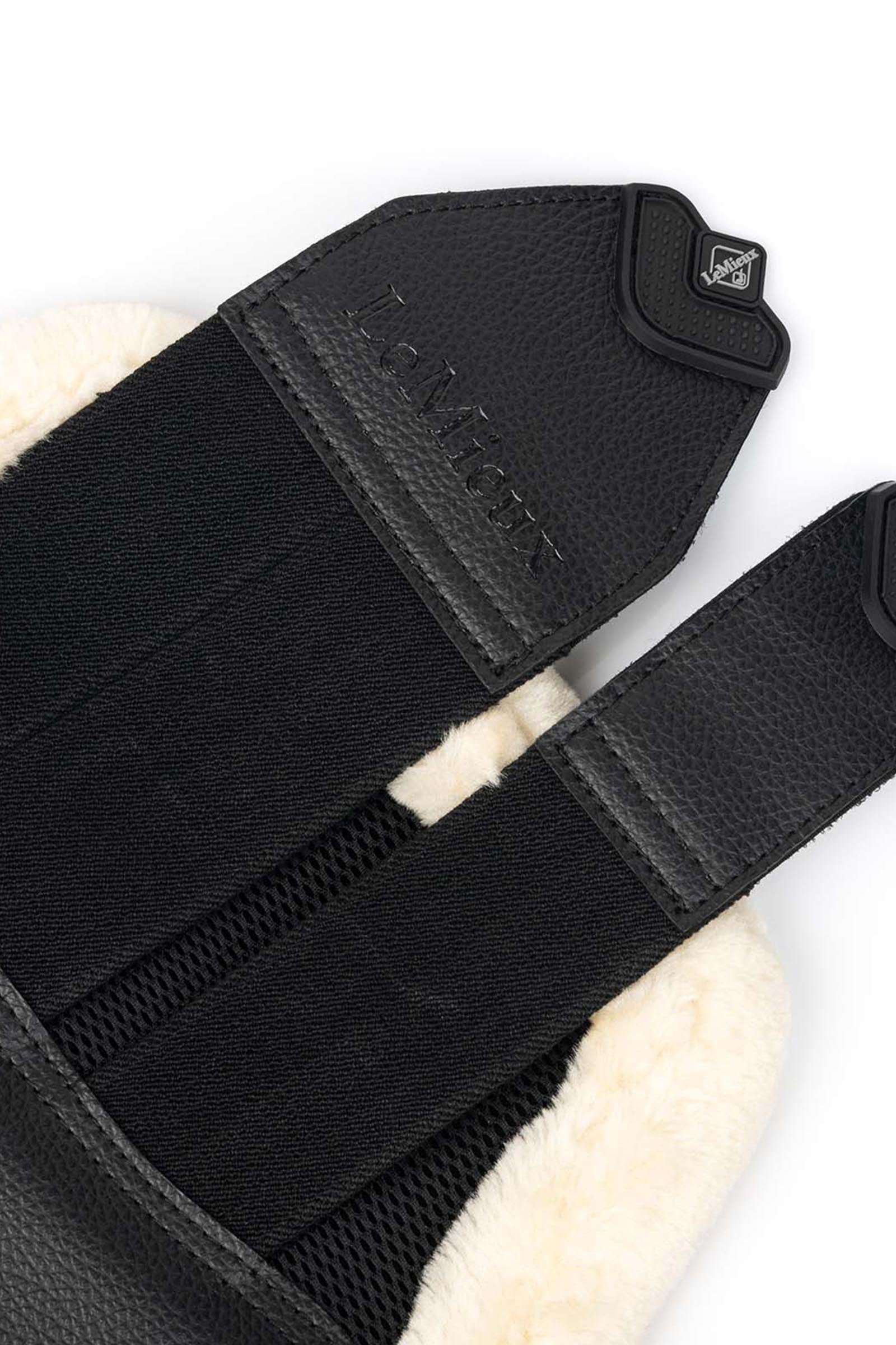 LeMieux Mesh Brushing Boots With Fleece Edging Leg Protection & Hoof Protection for Horses