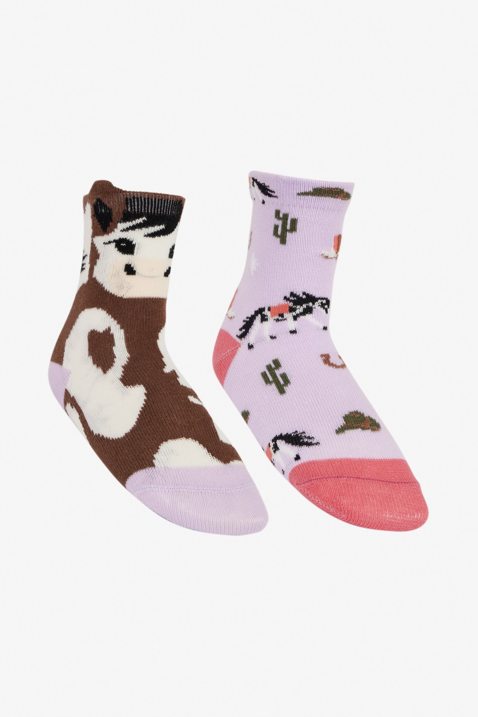 LeMieux Kinder Charakter Socken, 2er Pack Kniestrümpfe & Reitsocken