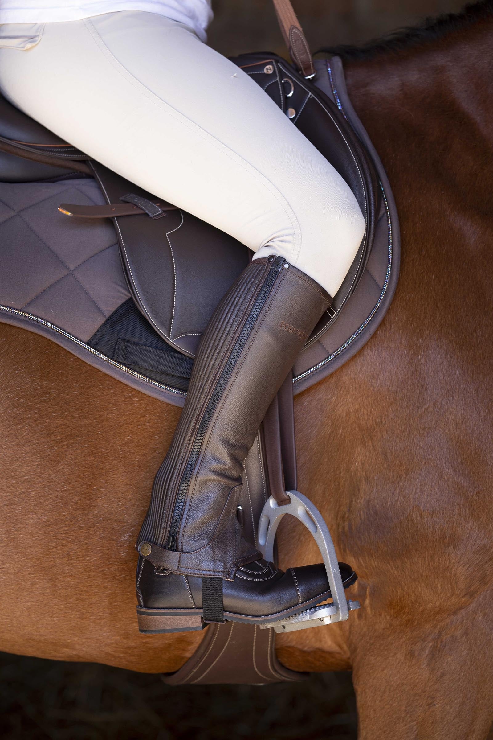 Equi Theme EQUITHÈME Leather Half Chaps Riding Boots & Riding Shoes