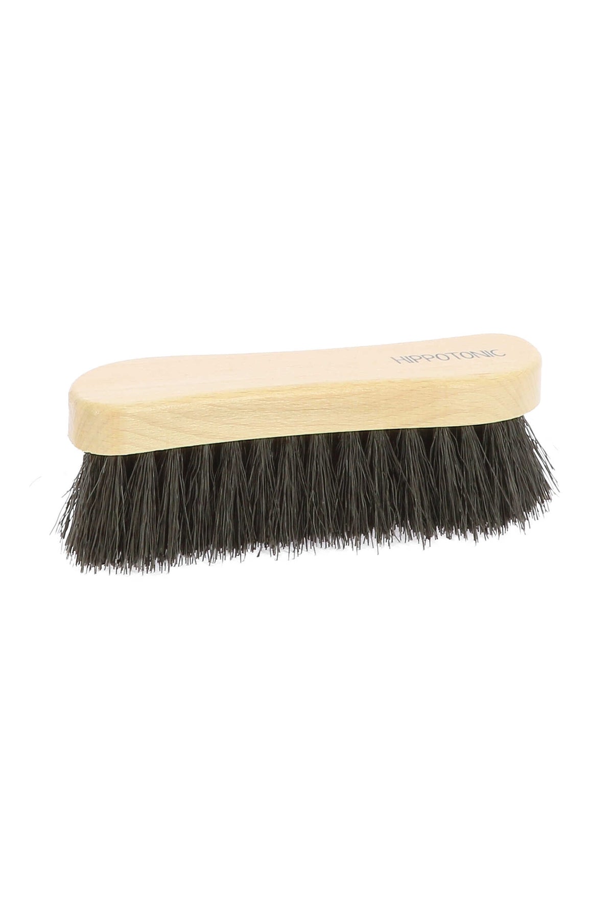 HIPPOTONIC Nylon-Kardätsche mit Holzgriff Pferde Putzzeug