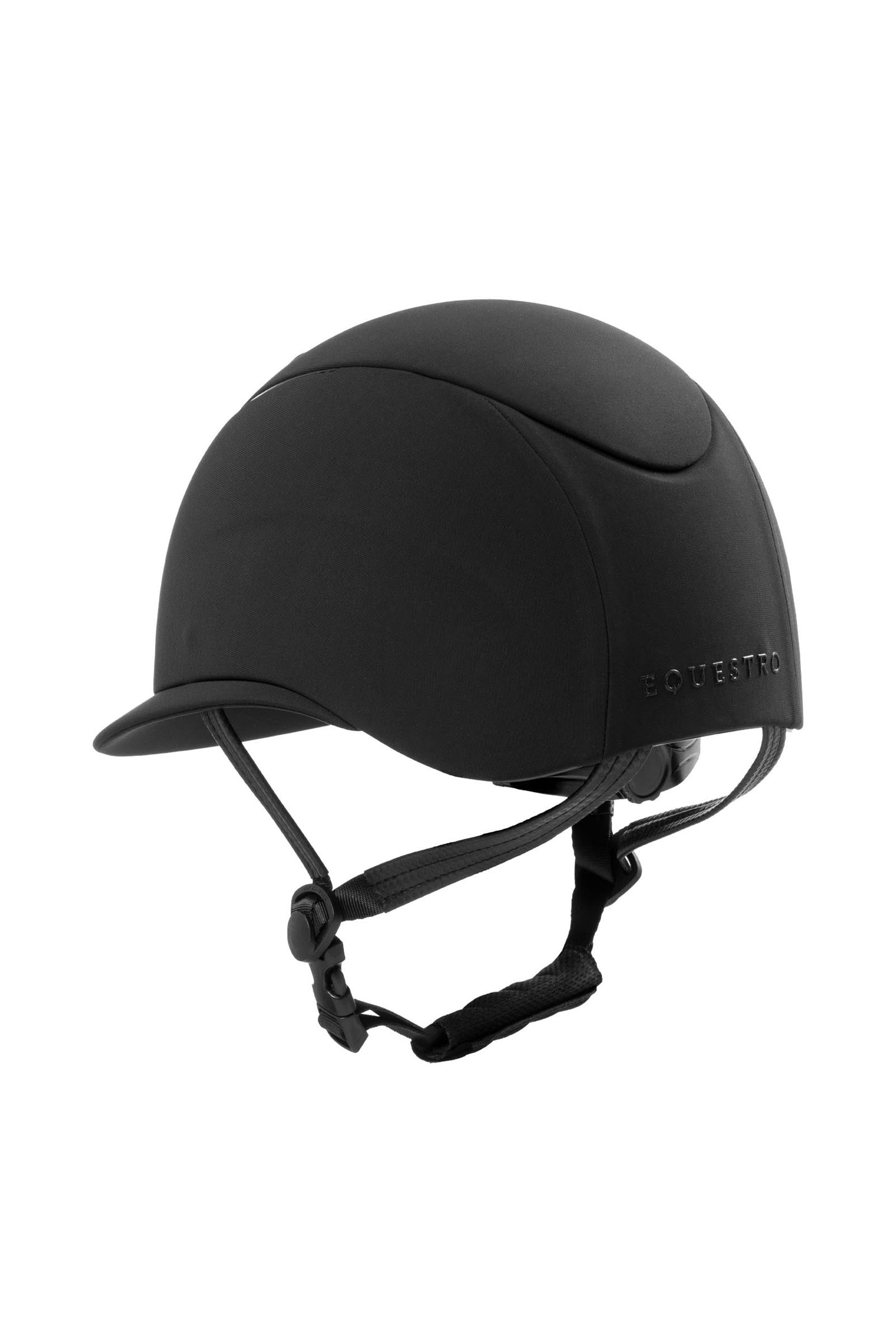 Equestro Women's Helmet With Wide Visor and Embossed Logo Homologation En 1384-2023 Safety Equipment