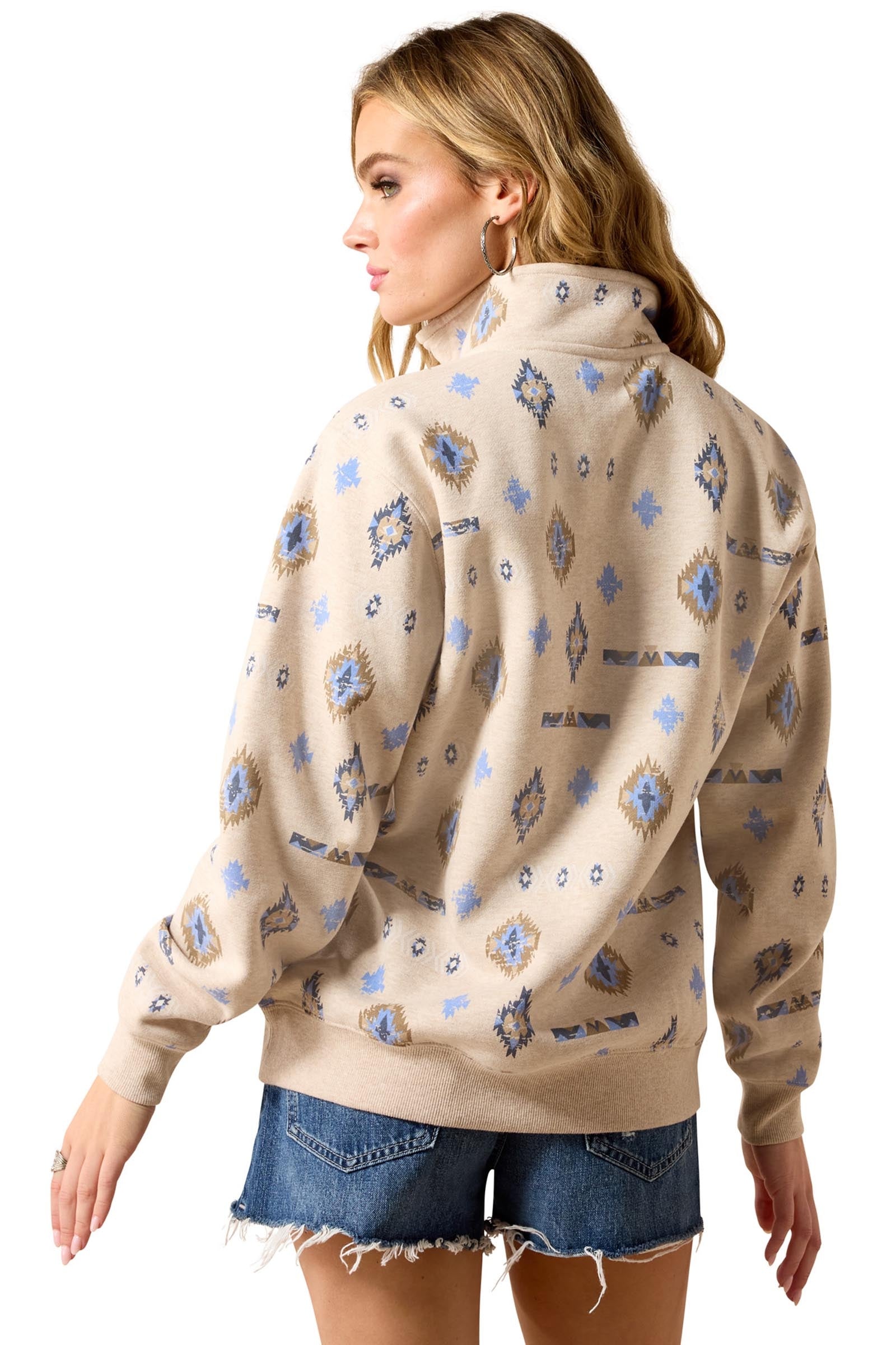 Ariat Women's Sapphire 1/2 Zip Sweatshirt Women’s Riding Clothing