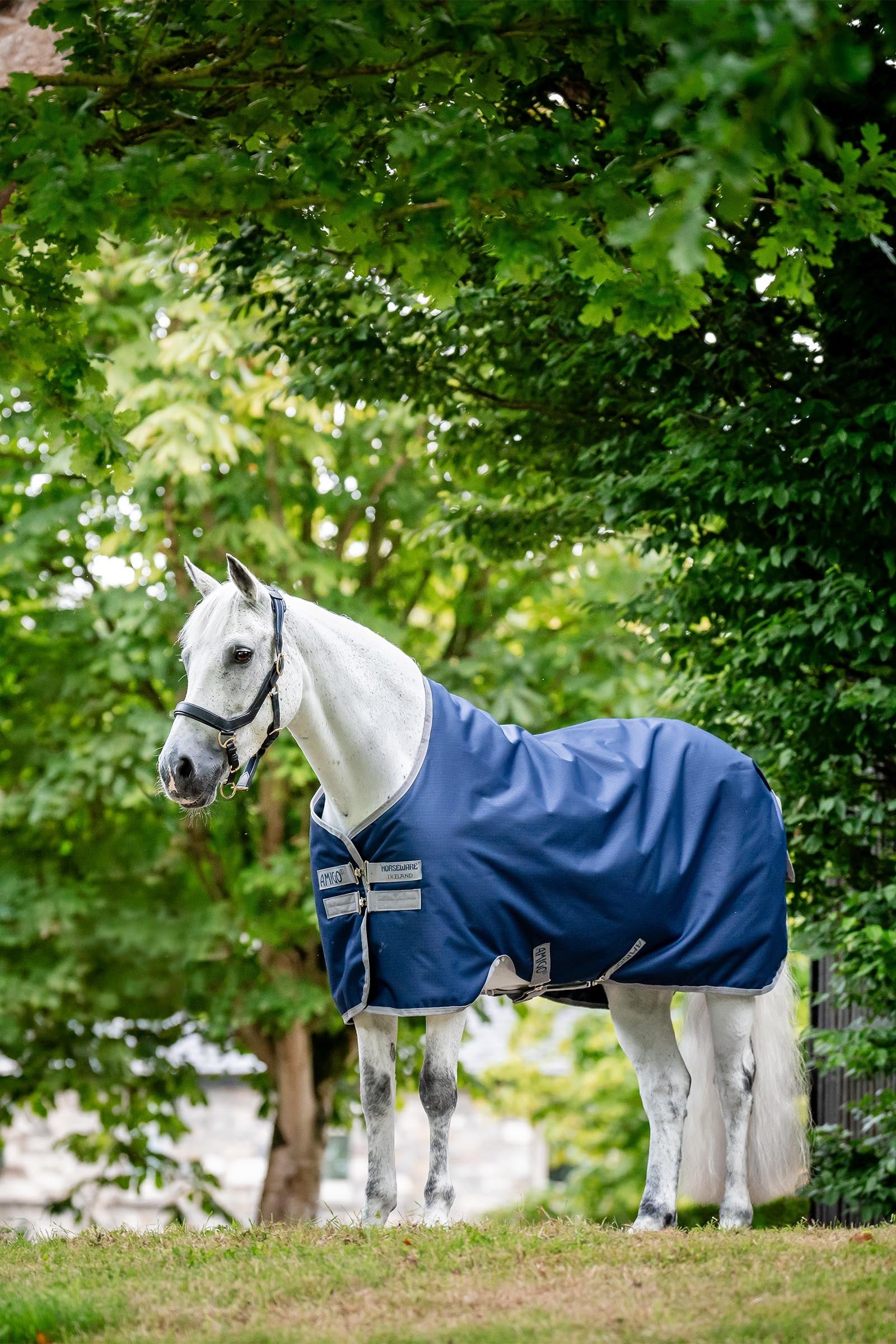 Horseware Amigo Ripstop 900D Outdoordecke mit Fleecefutter, 50 g Pferdedecken