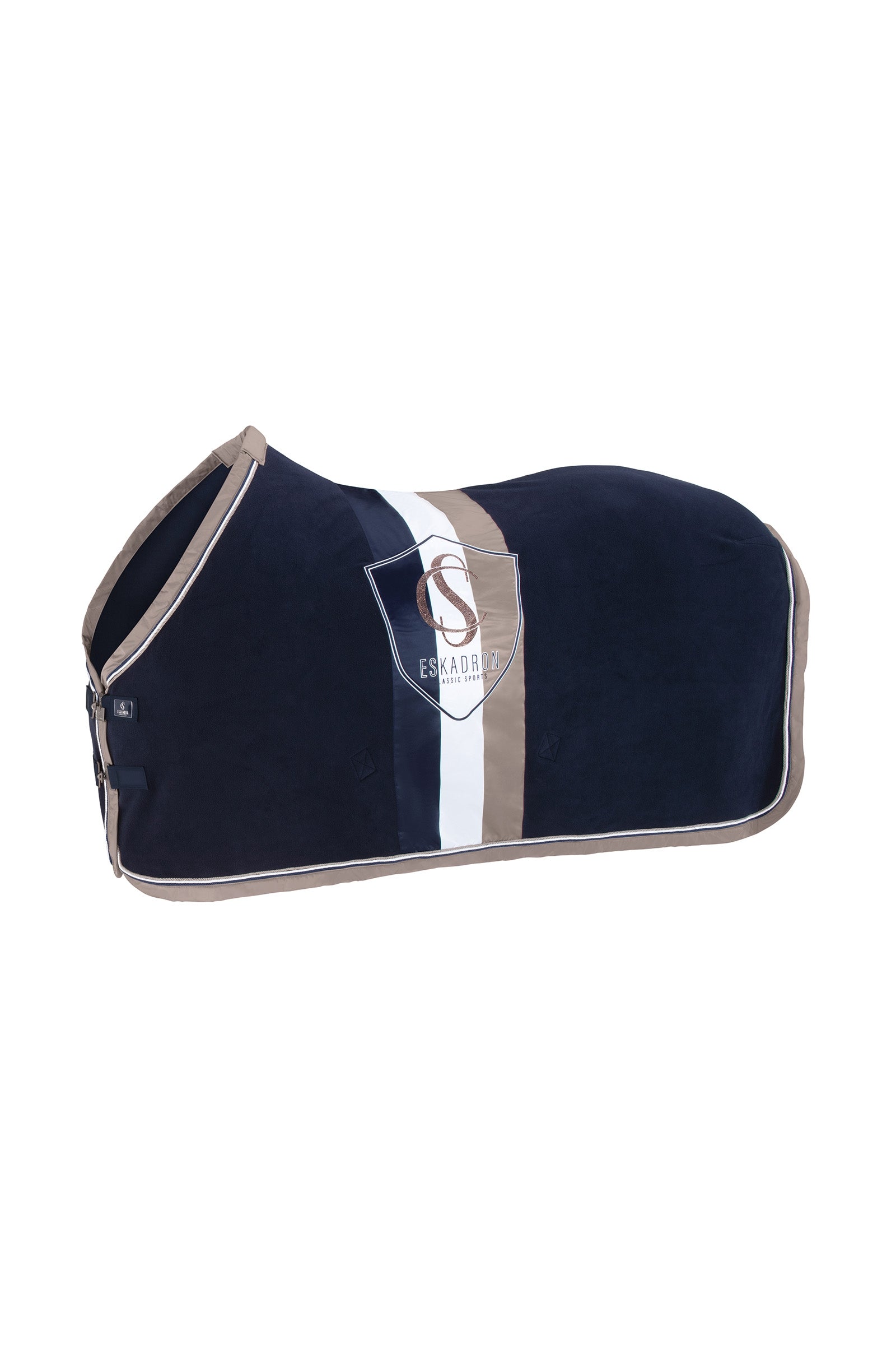 Eskadron Classic Sports Abschwitzdecke Fleece Stripe SS24 Pferdedecken