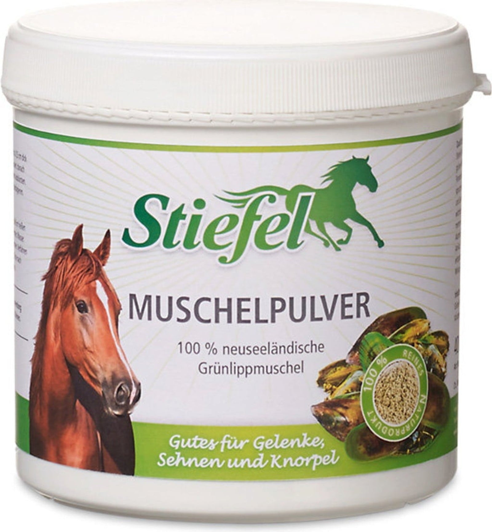 Stiefel Muschelpulver, 400g Horse Feed & Nutrition