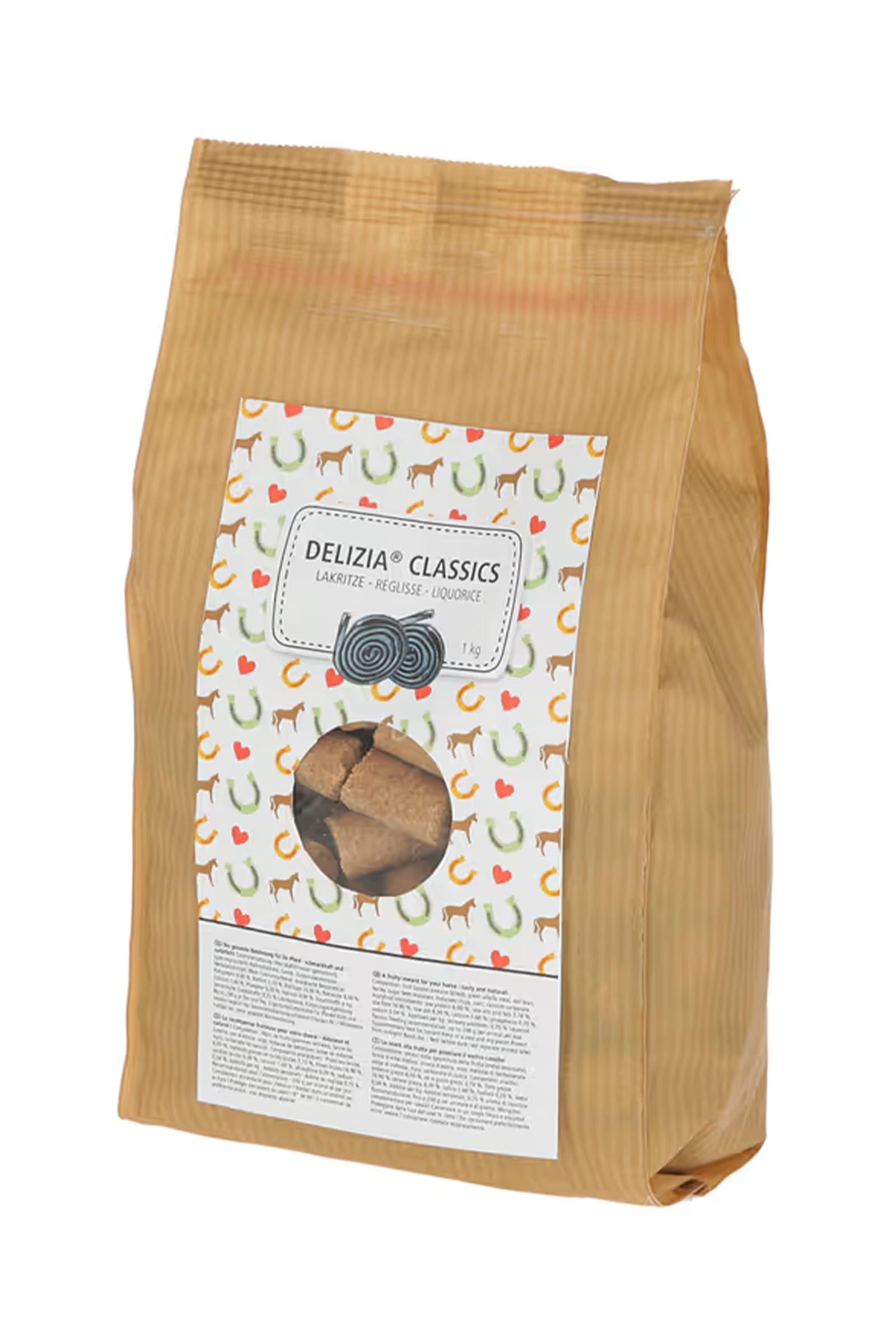 Delizia Lakritz Pferdeleckerlis, 1 kg Horse Feed & Nutrition