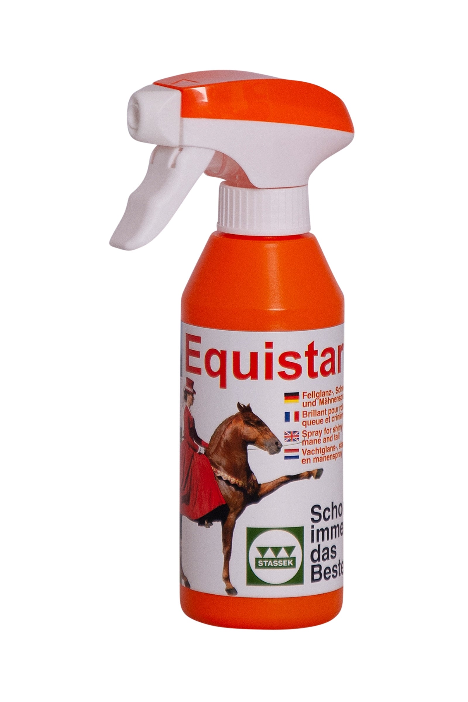 Stassek Equistar Mähnenspray Flasche mit Sprühkopf, 250 ml Pflege