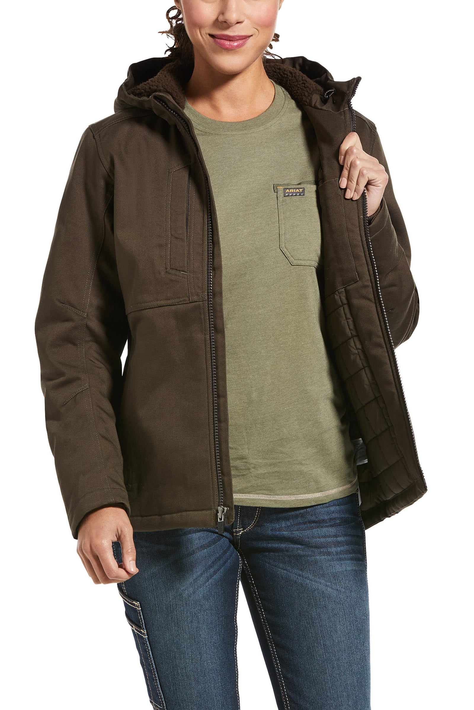 Ariat Rebar DuraCanvas Insulated Jacket Women’s Riding Clothing