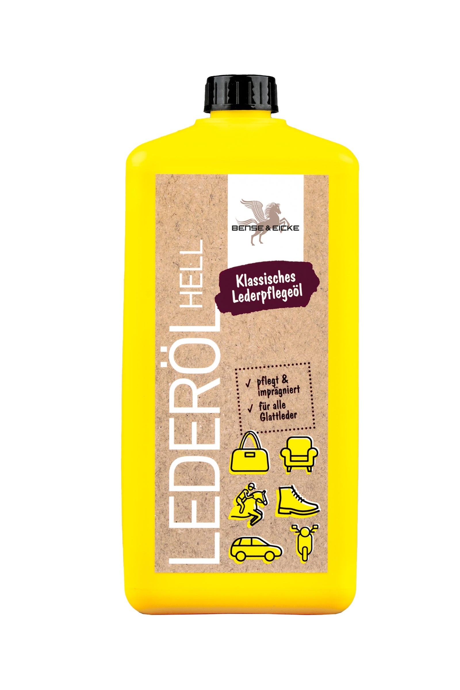 Bense & Eicke Helles Lederöl, 1000 ml Pflege