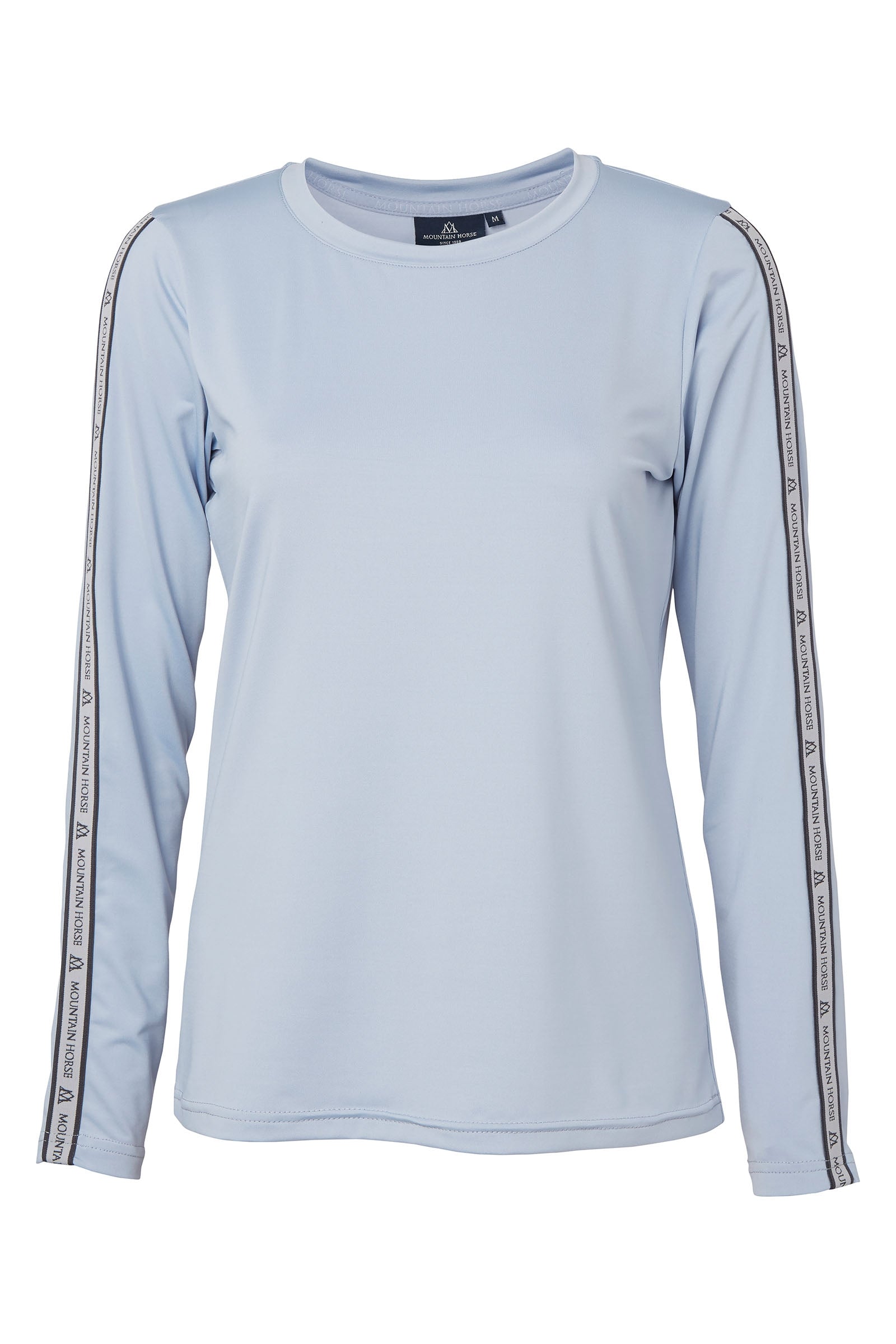 Mountain Horse Active Stripe Damen Funktionsshirt mit langem Arm Damen Reitbekleidung