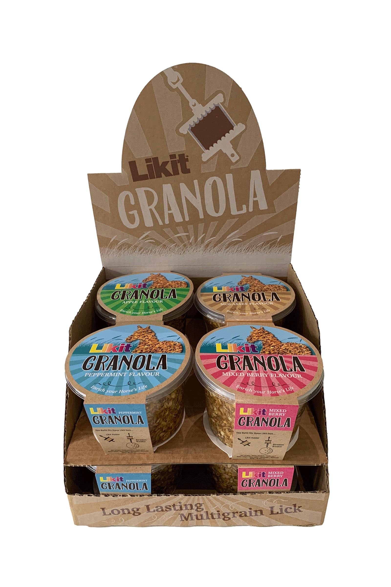 Likit Granola Assortment (8pcs) Horse Feed & Nutrition