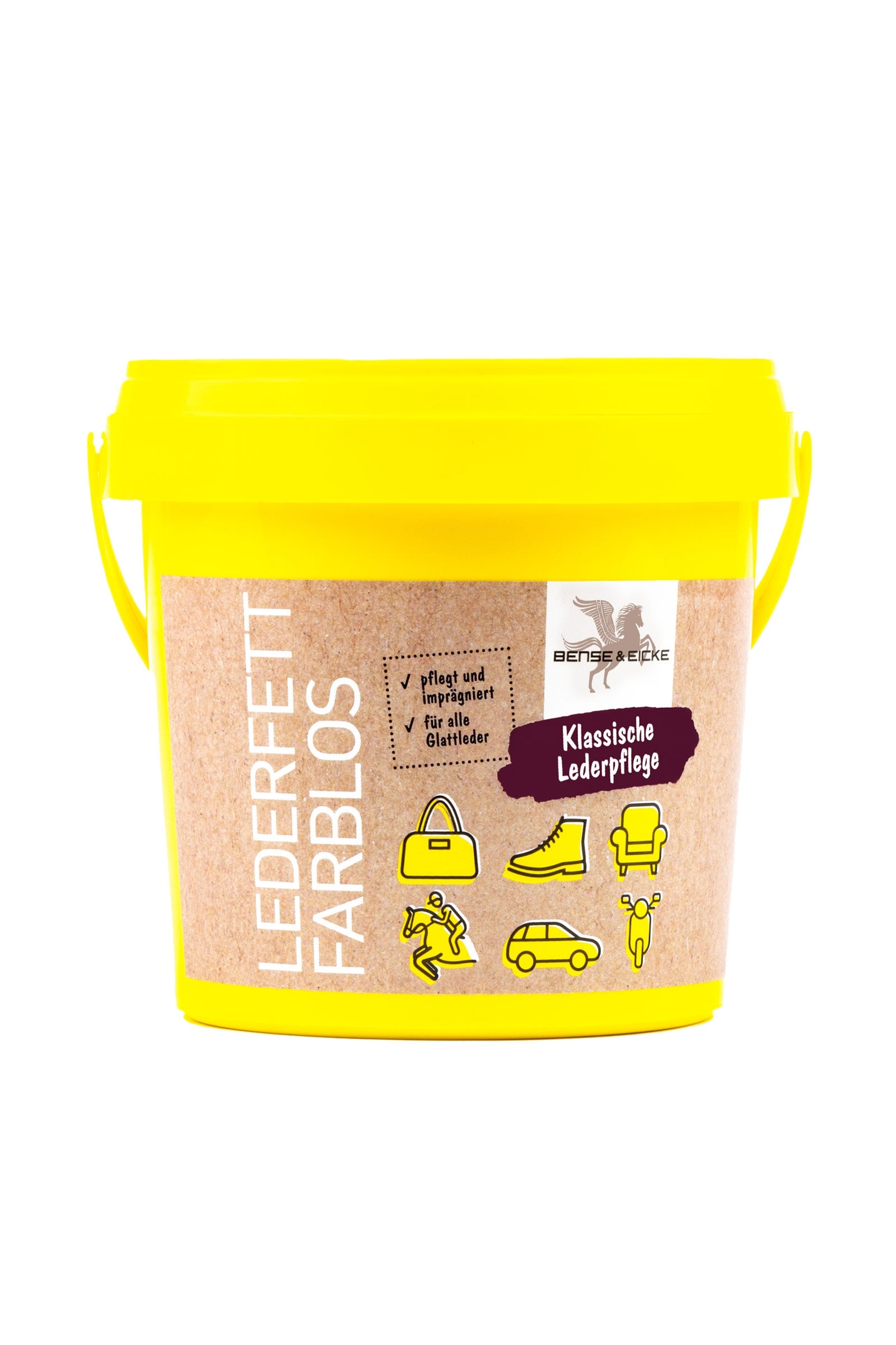 Bense & Eicke Farbloses Lederfett, 500 ml Pflege