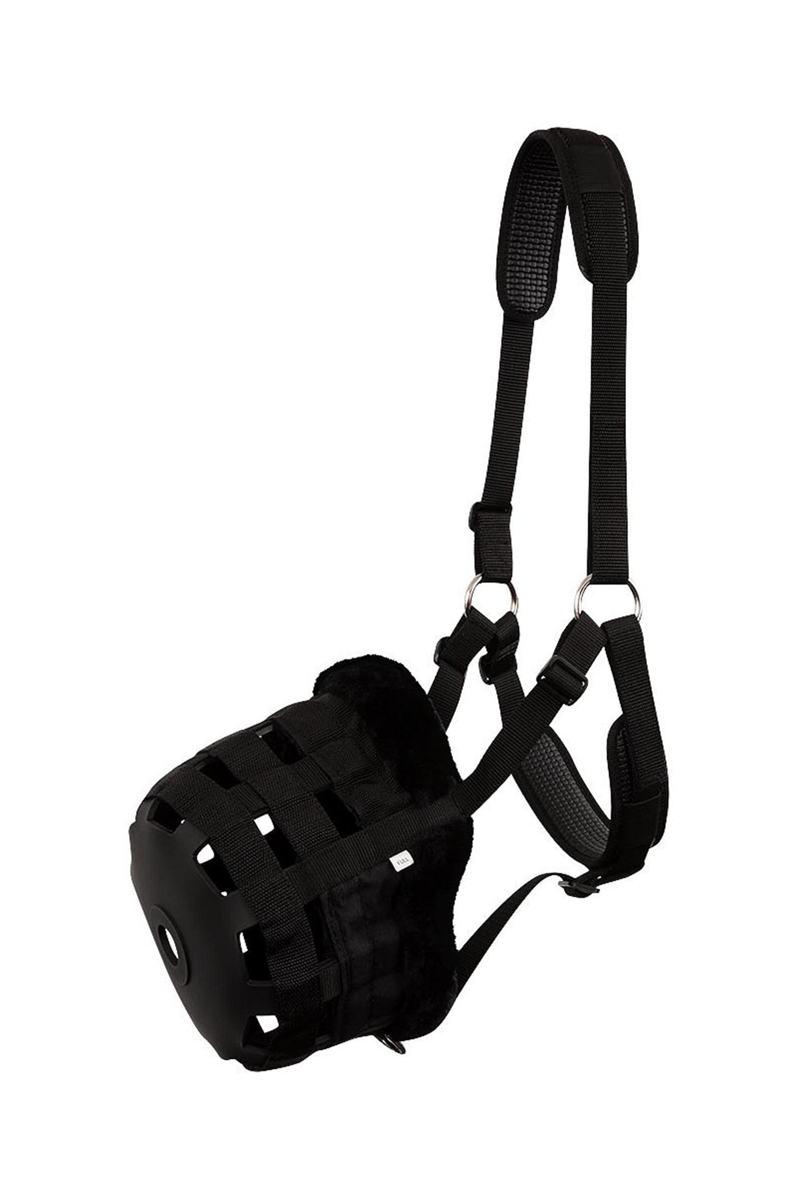 BR Graze Mask with Fur Halfter & Stricke