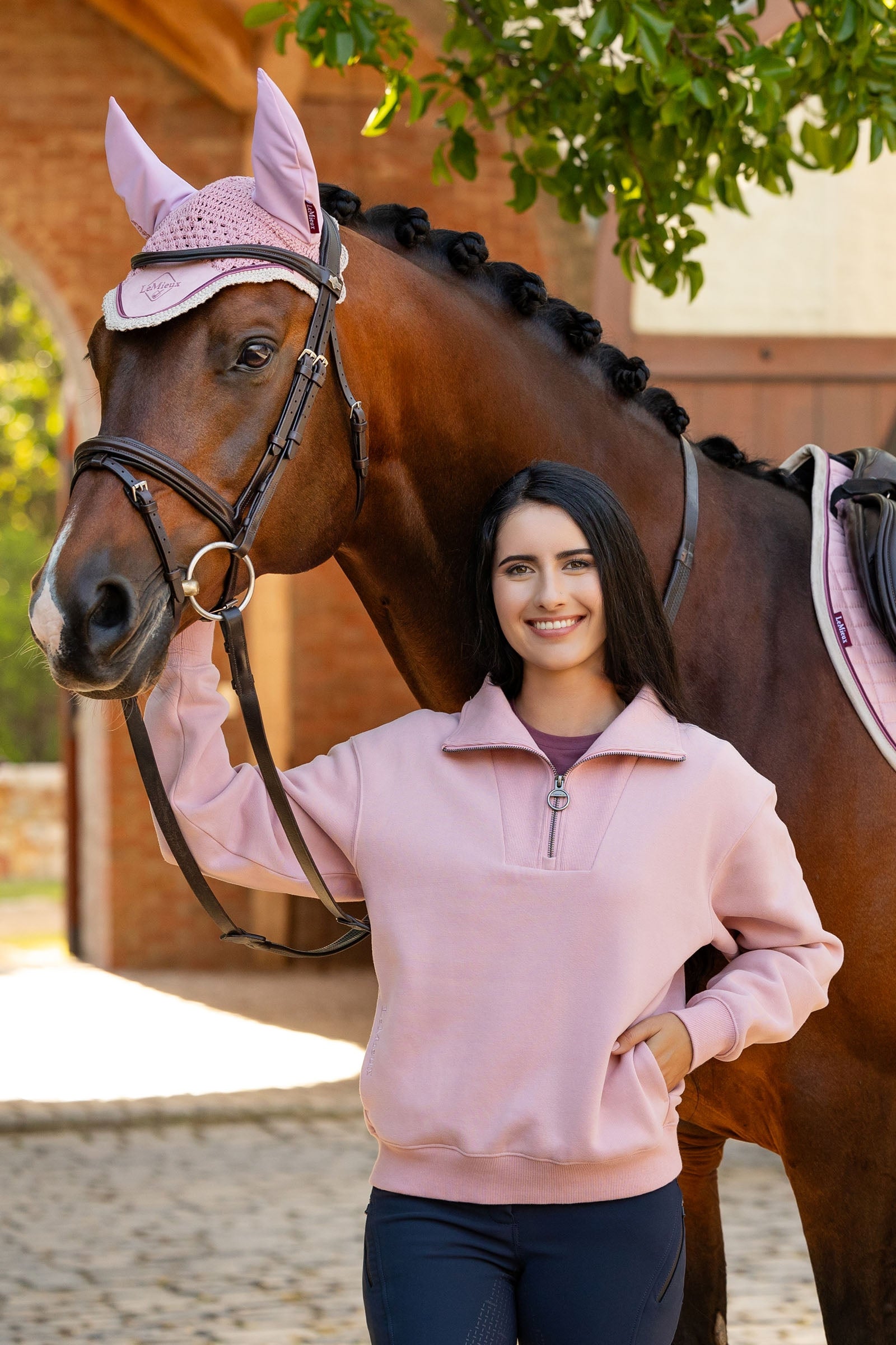 LeMieux Keira Quarter Neck Sweater Women’s Riding Clothing