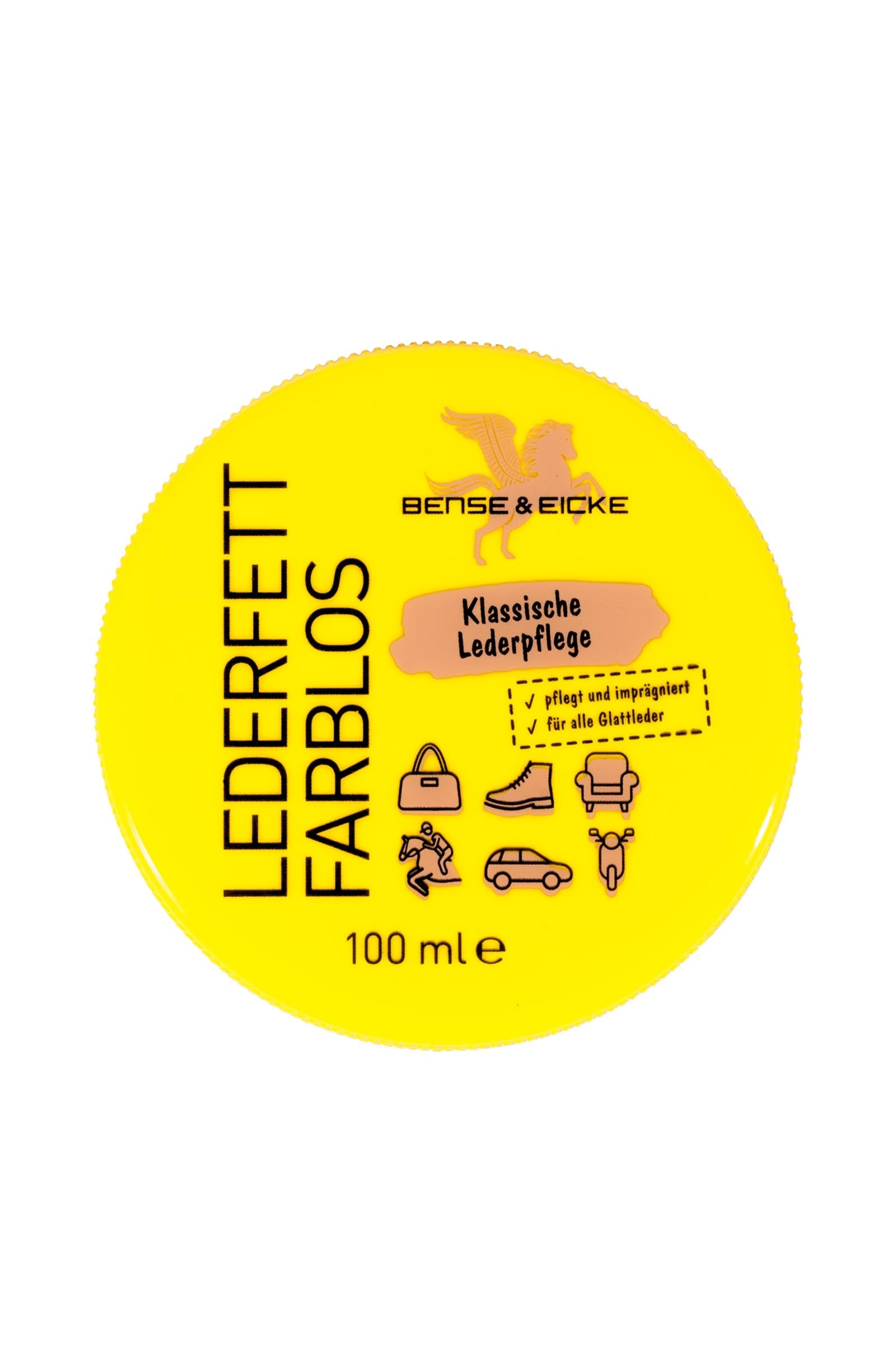 Bense & Eicke Lederfett Farblos, 100 ml Pflege