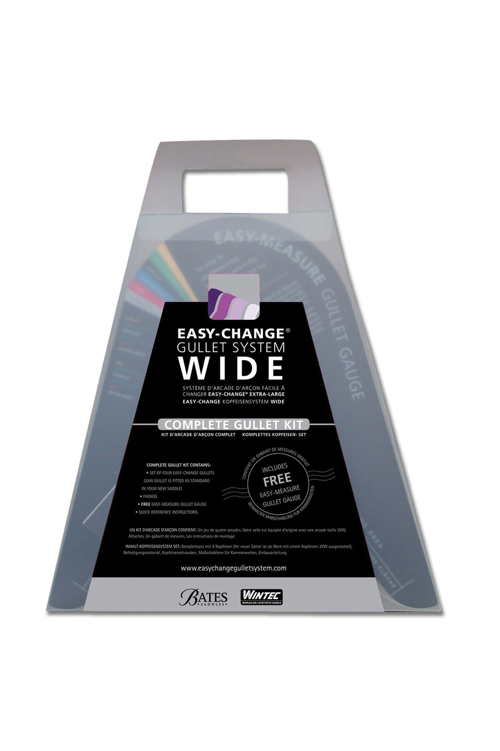 Wintec EASY-CHANGE Kopfeisen Set, Weit Sättel & Sattelgurte