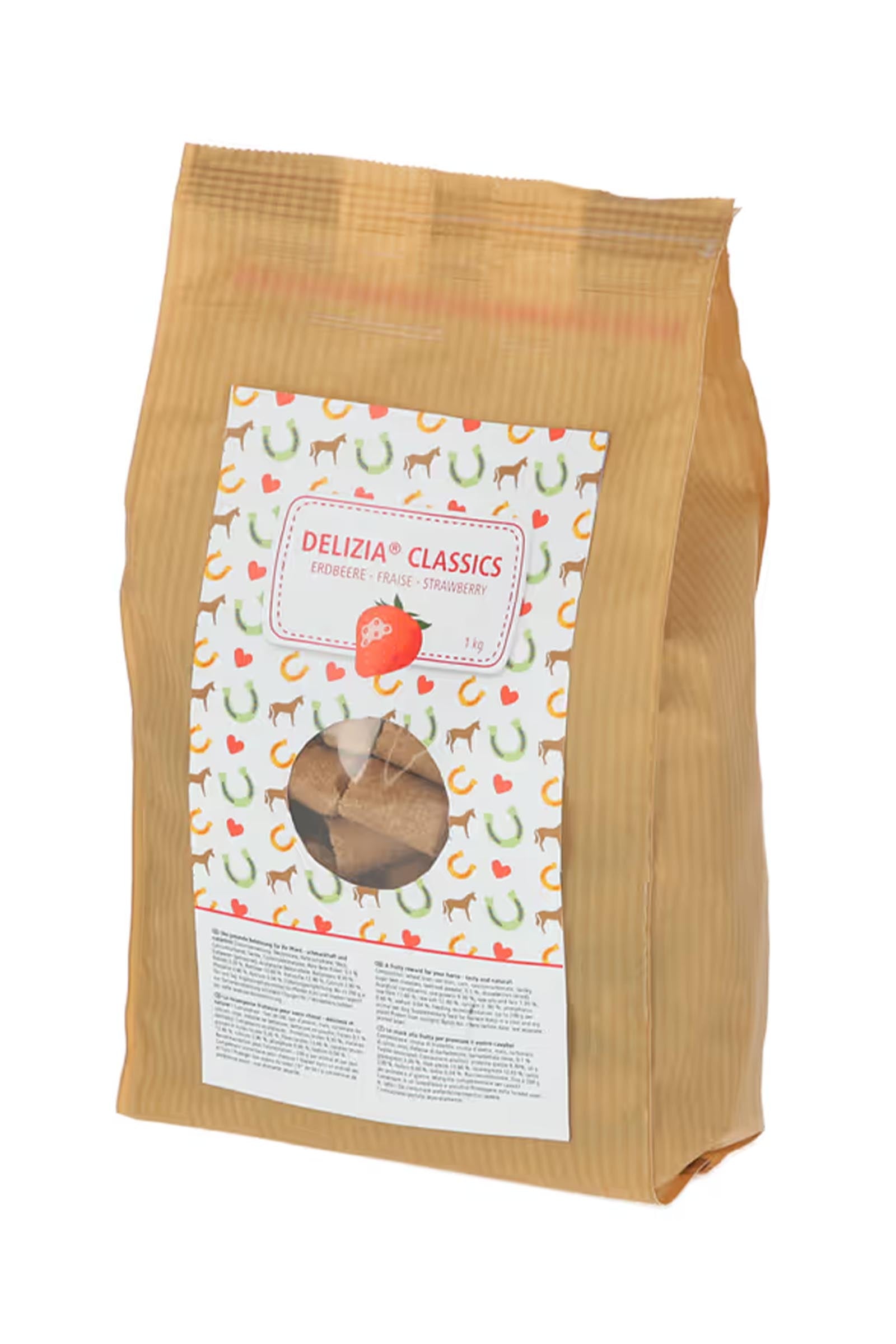 Delizia Sweeties Strawberry, 1 kg Horse Feed & Nutrition