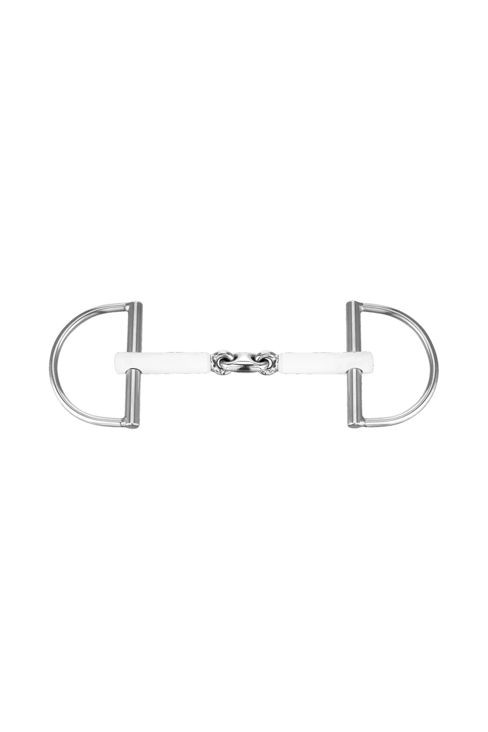 Sprenger Nathe D-Ring-Wassertrense, doppelt gebrochen, 15 mm, Thermoplastik Gebisse
