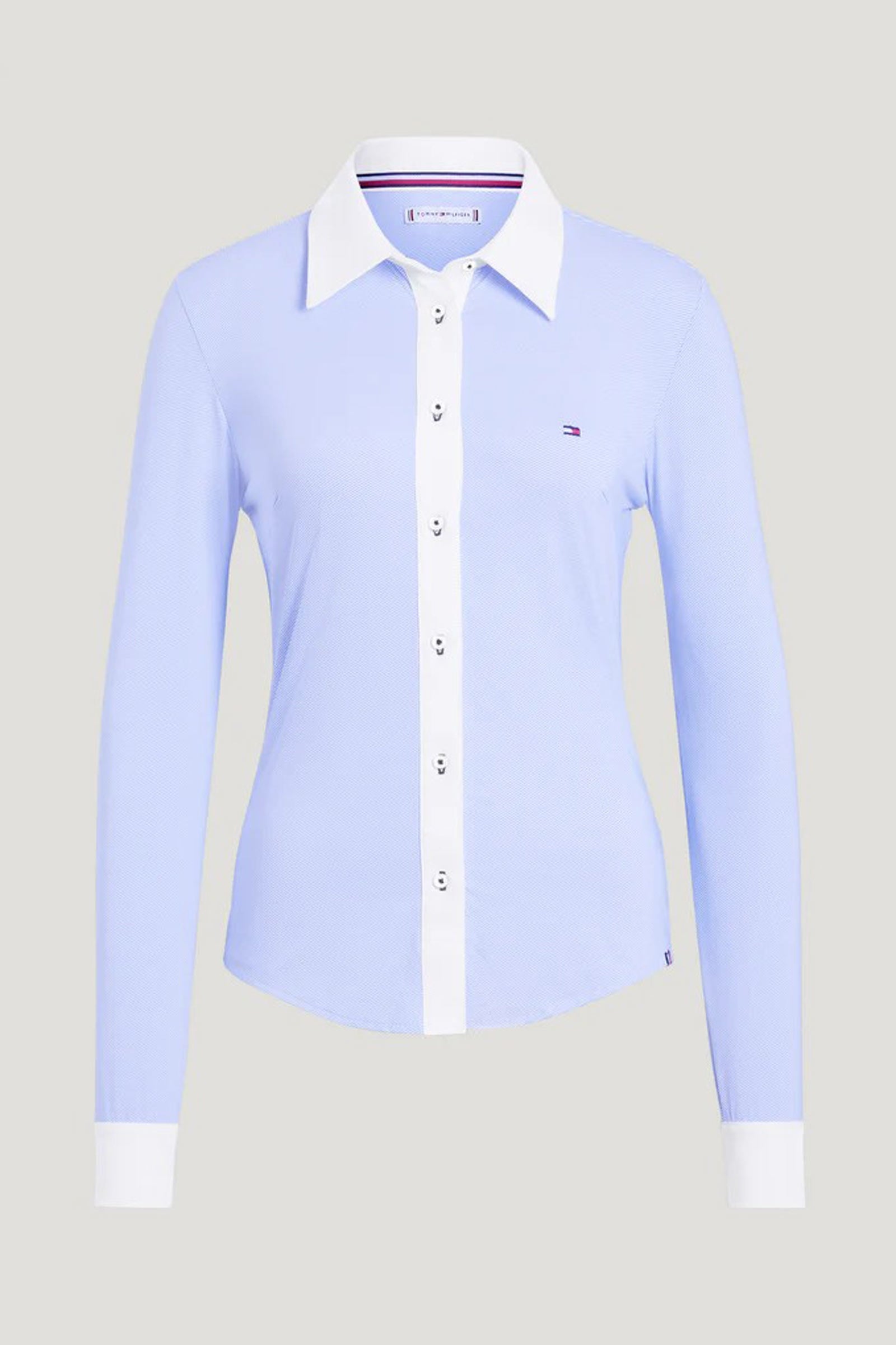 Tommy Hilfiger Equestrian Tommy Hilfiger Essex Damen Stretch-Oxford-Hemd Damen Reitbekleidung