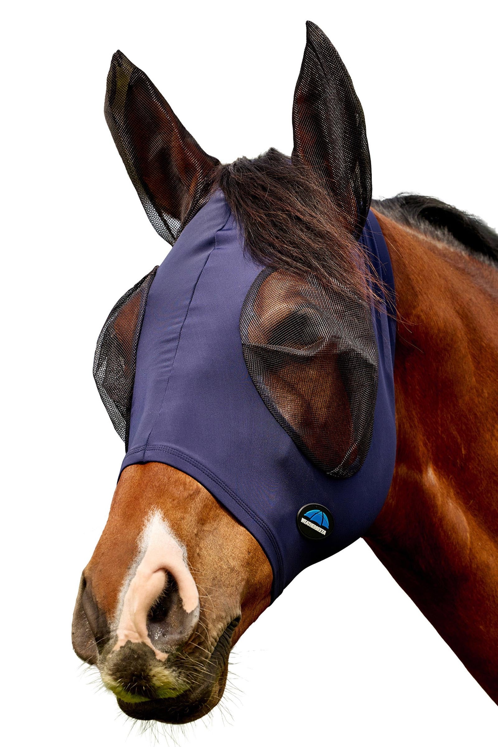 Weatherbeeta Comfitec Deluxe Stretch Fliegenmaske mit Ohren Fliegenschutz