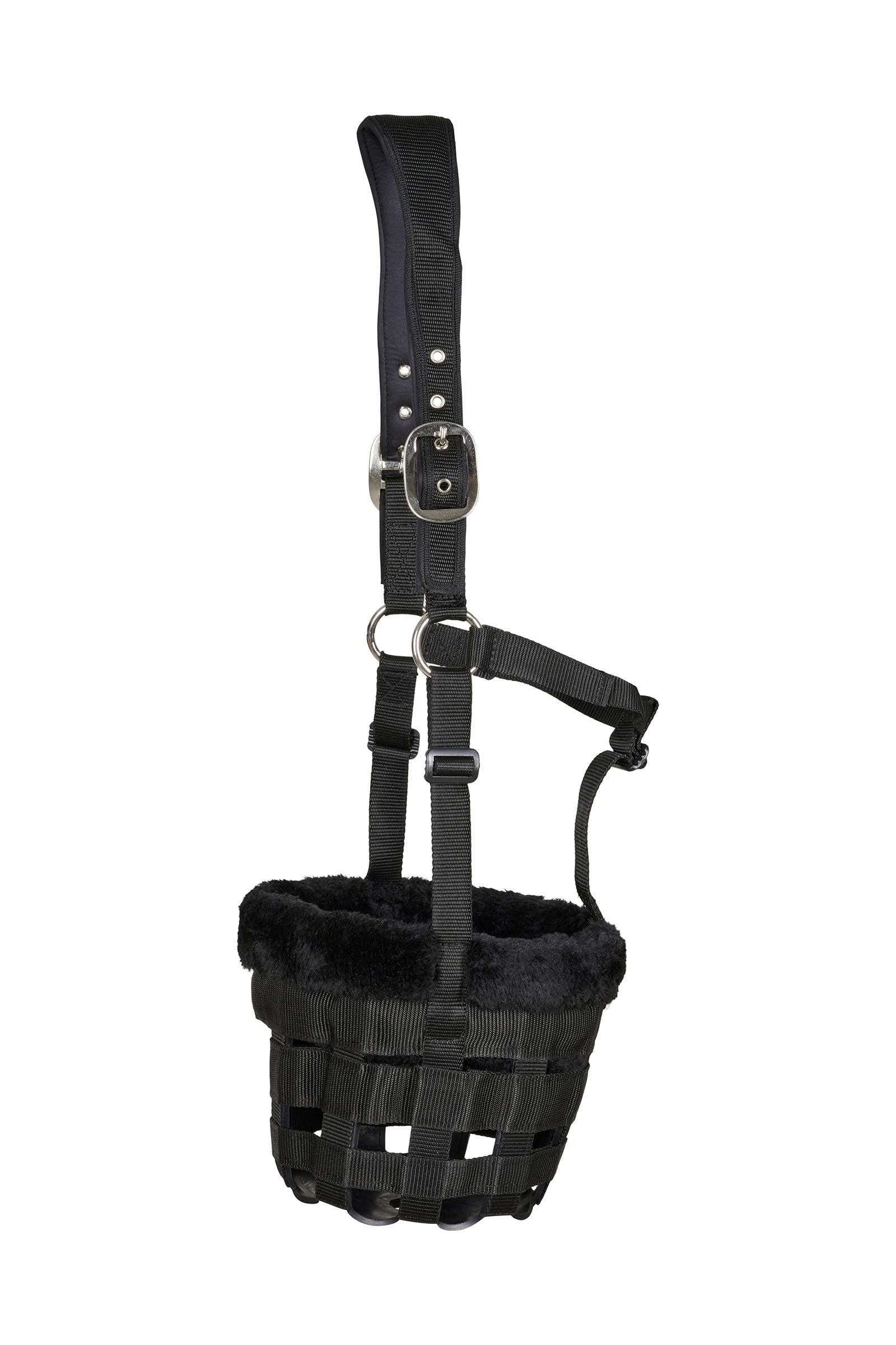 Horse Guard HorseGuard Anatomisch geformter Maulkorb mit Plüschfutter Halfter & Stricke
