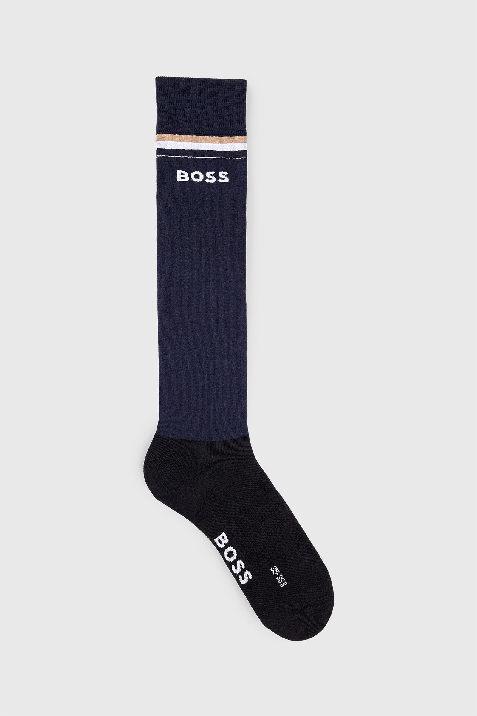 BOSS Equestrian Boss Classic Sommer Socken Kniestrümpfe & Reitsocken