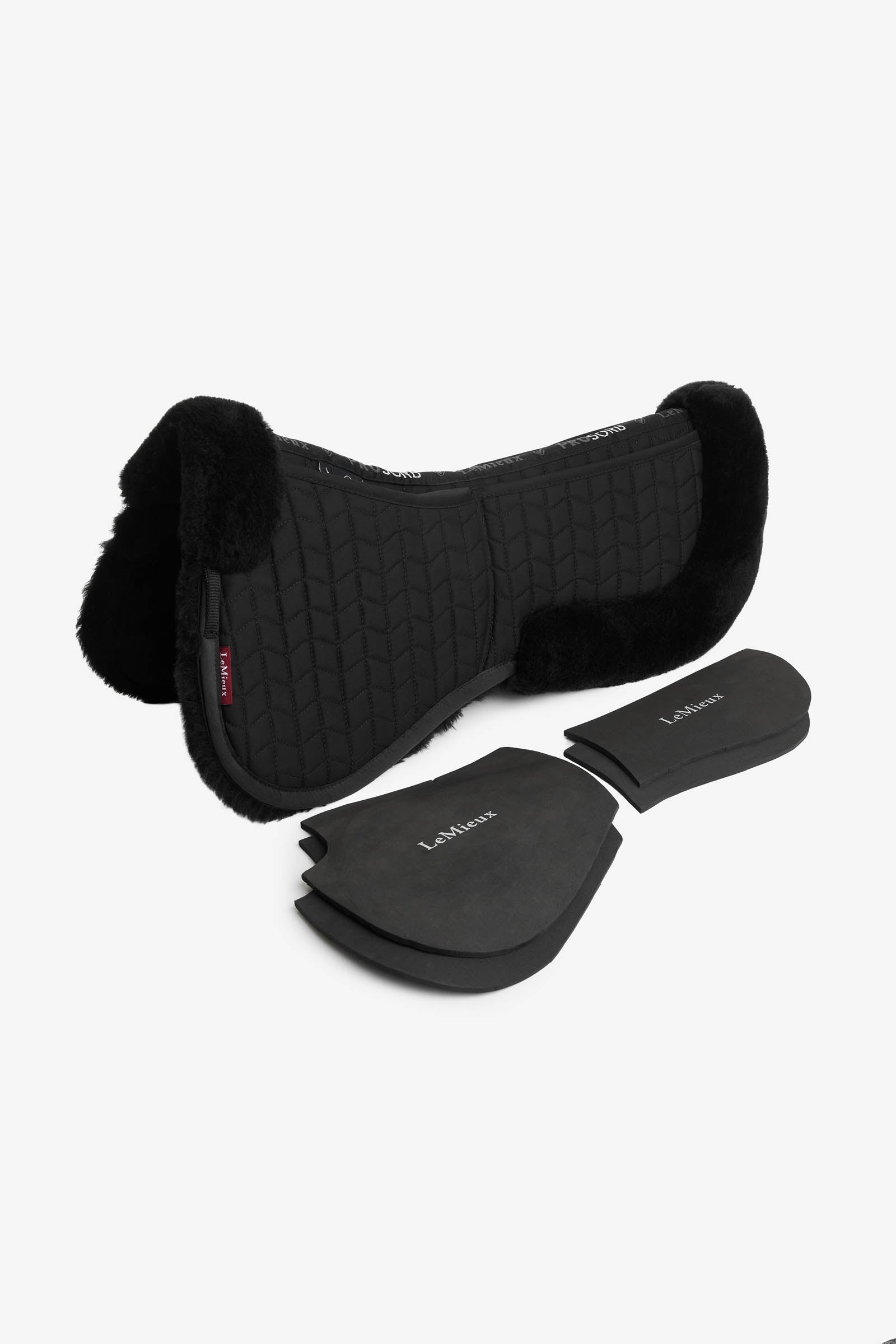 LeMieux Merino+ ProSorb 2 Pocket Half Pad Schabracken