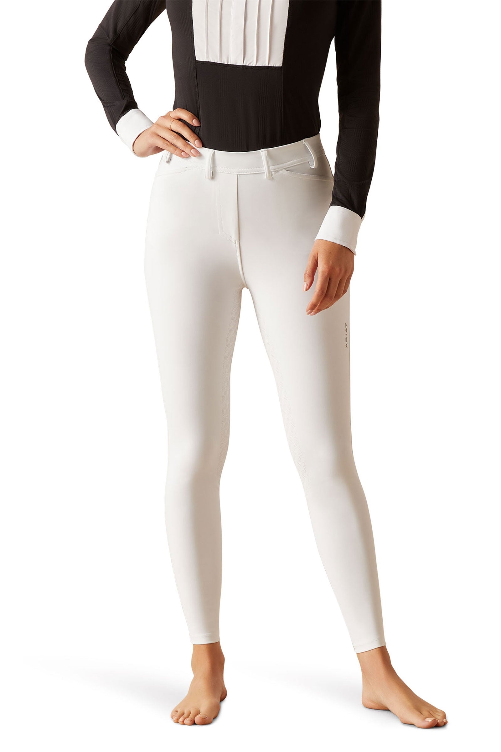 Ariat Tri Factor Pull-On Women's Full Grip Riding Tights Womens Breeches