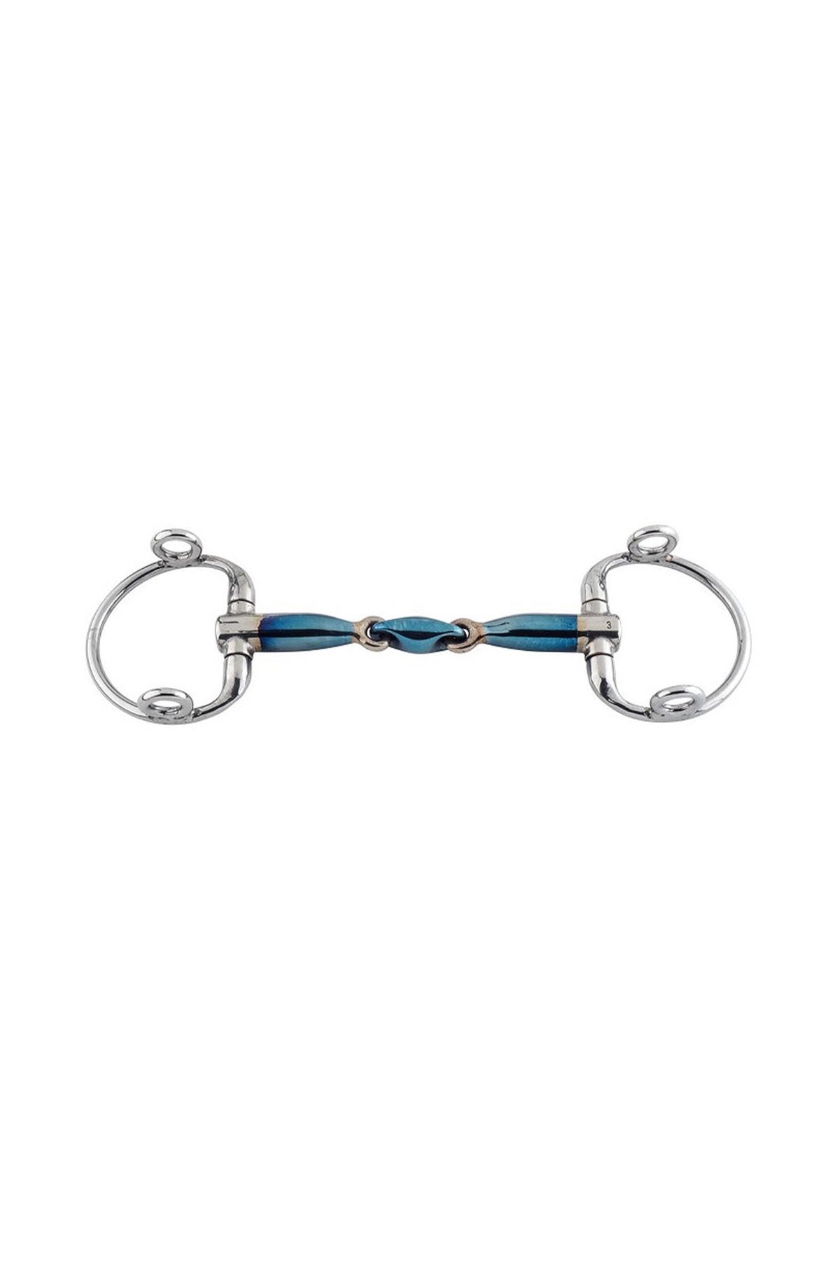 Trust Equestrian Sweet Iron Eggbutt Gag Eliptical-16 Gebisse