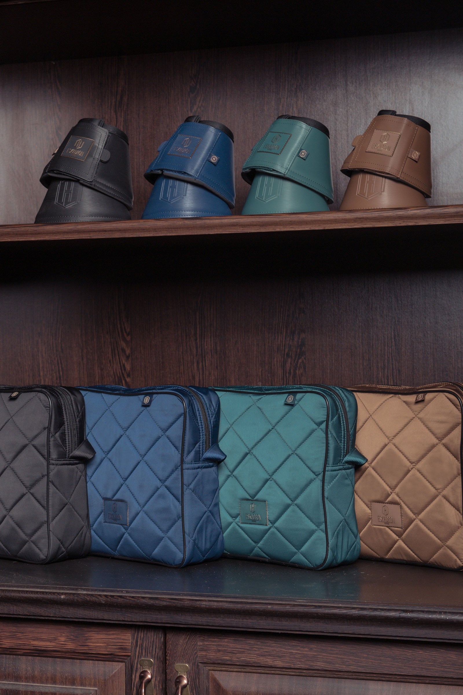 Eskadron Heritage AW24 Softslate Bell Boots Leg Protection & Hoof Protection for Horses