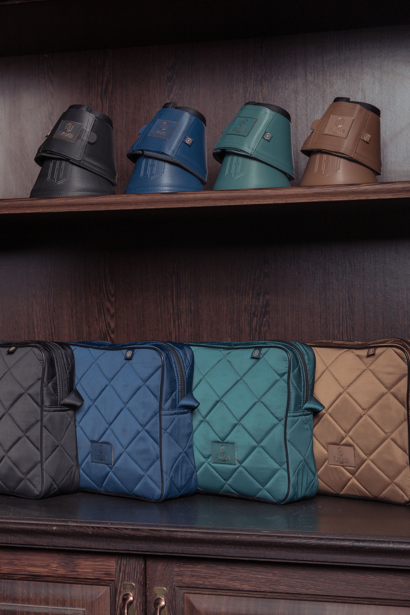 Eskadron Heritage AW24 Softslate Bell Boots Leg Protection & Hoof Protection for Horses