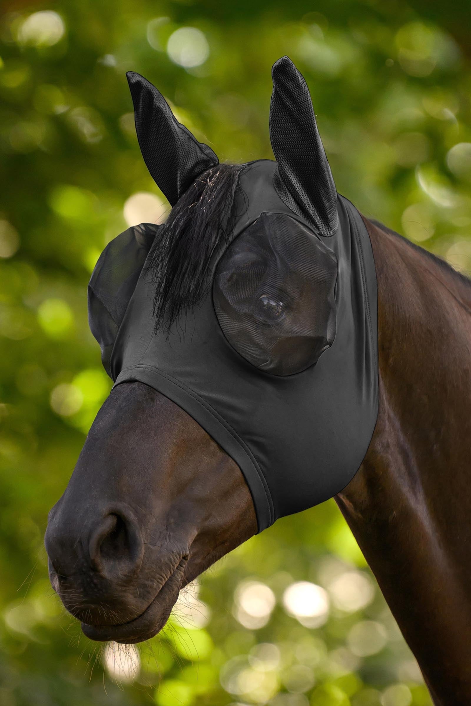 Waldhausen Flex Puck Fly Mask With UV-Protection Antifly Protection for Horses
