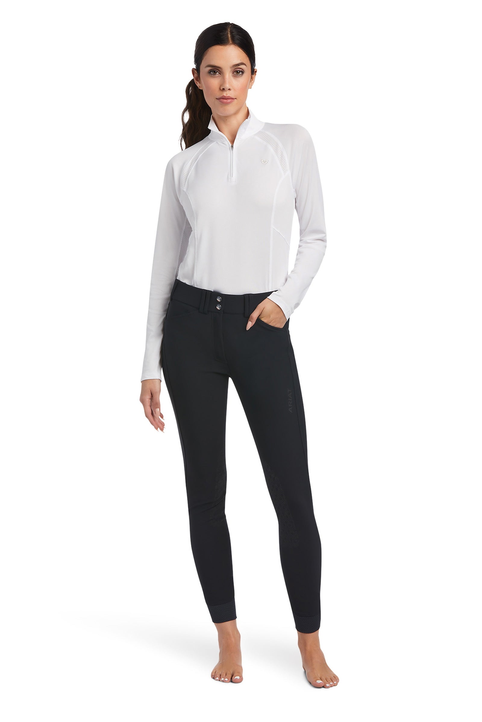Ariat Tri Factor Women's Knee Patch Breeches Womens Breeches