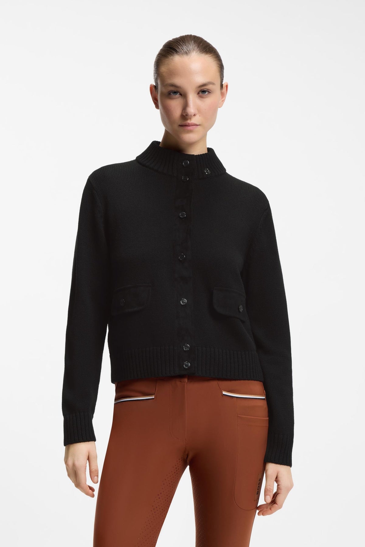 BOSS Equestrian Boss Elony Womens Knitwear Cardigan Women’s Riding Clothing