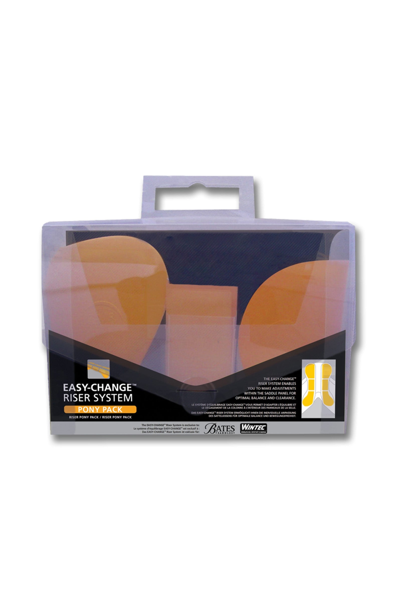 Wintec EASY-CHANGE- Riser Set Für Ponies Sättel & Sattelgurte
