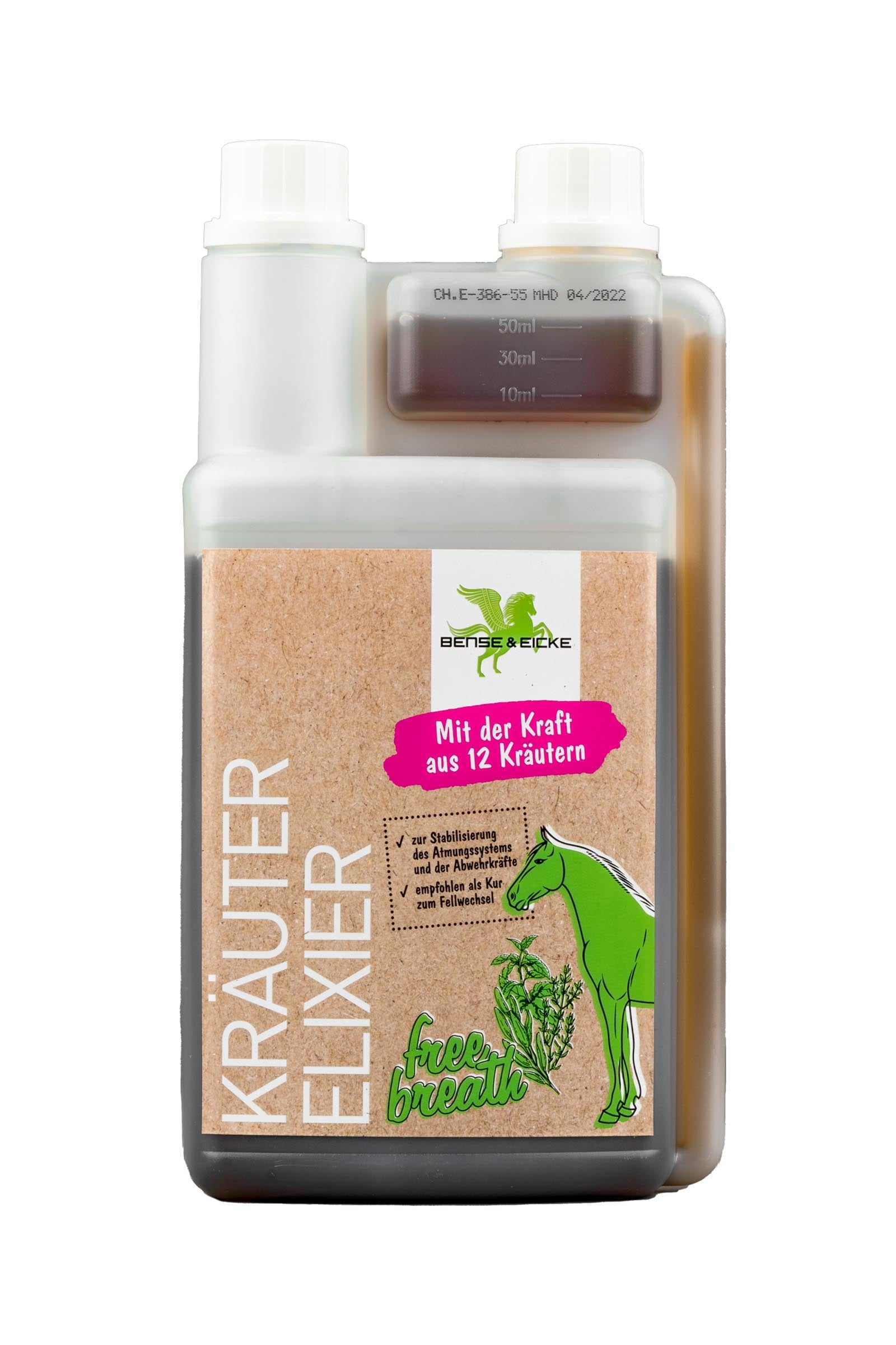 Bense & Eicke Herbal Elixir, 1 L Horse Feed & Nutrition