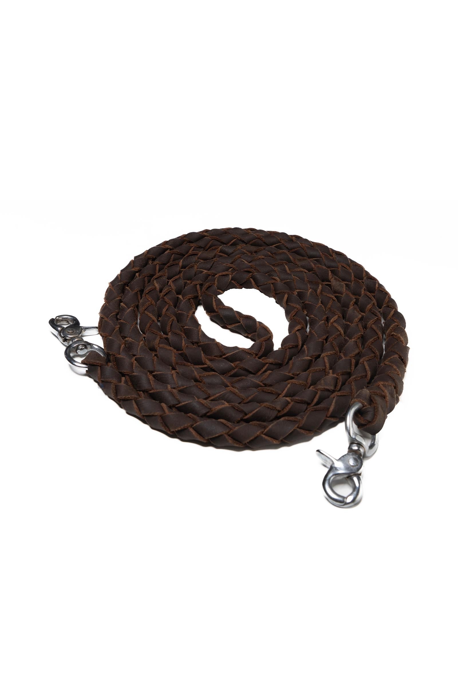 F.R.A. Freedom Riding Articles Leather Reins Jack Round Braided Bridles & Reins