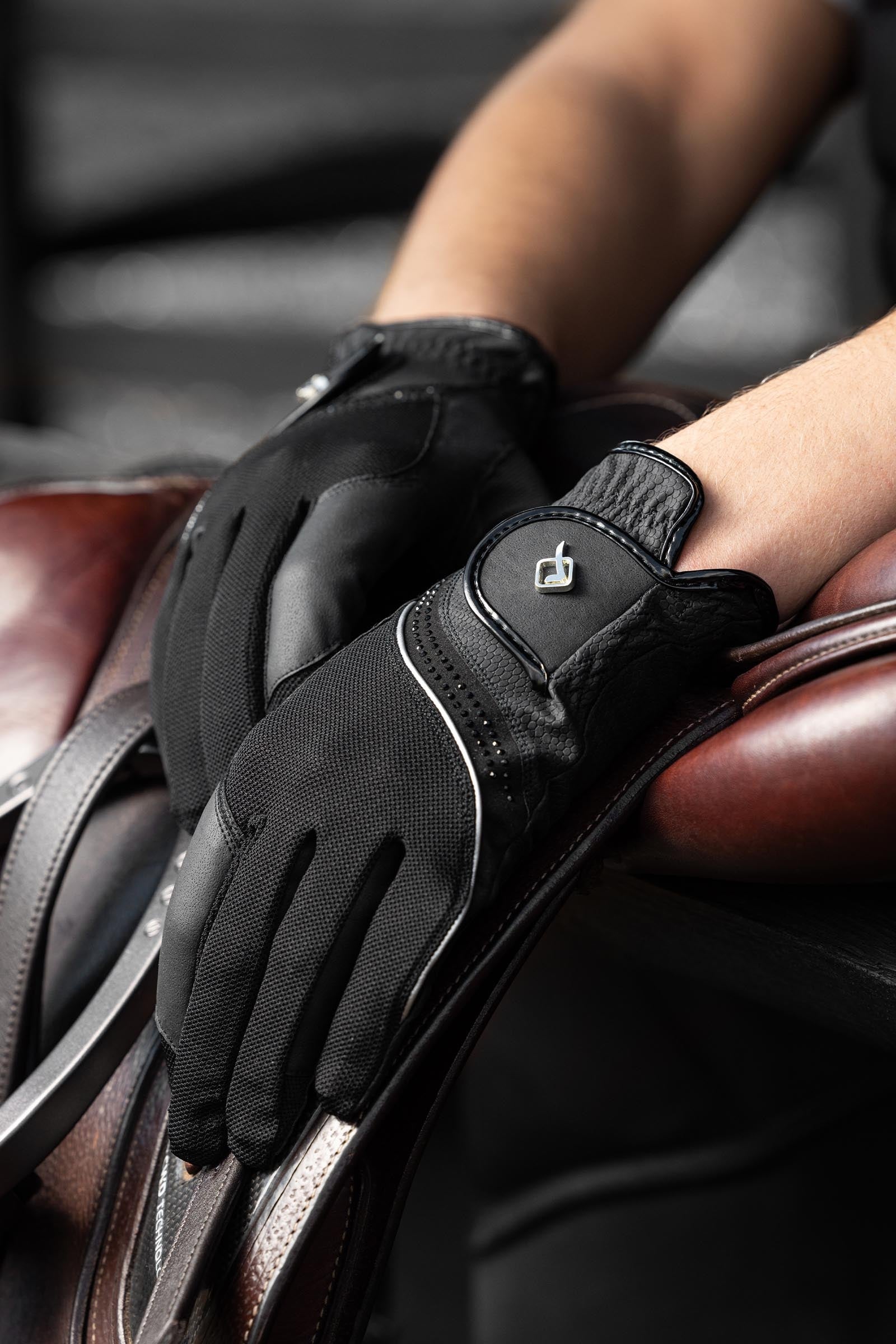 LeMieux Crystal Gloves Riding Gloves
