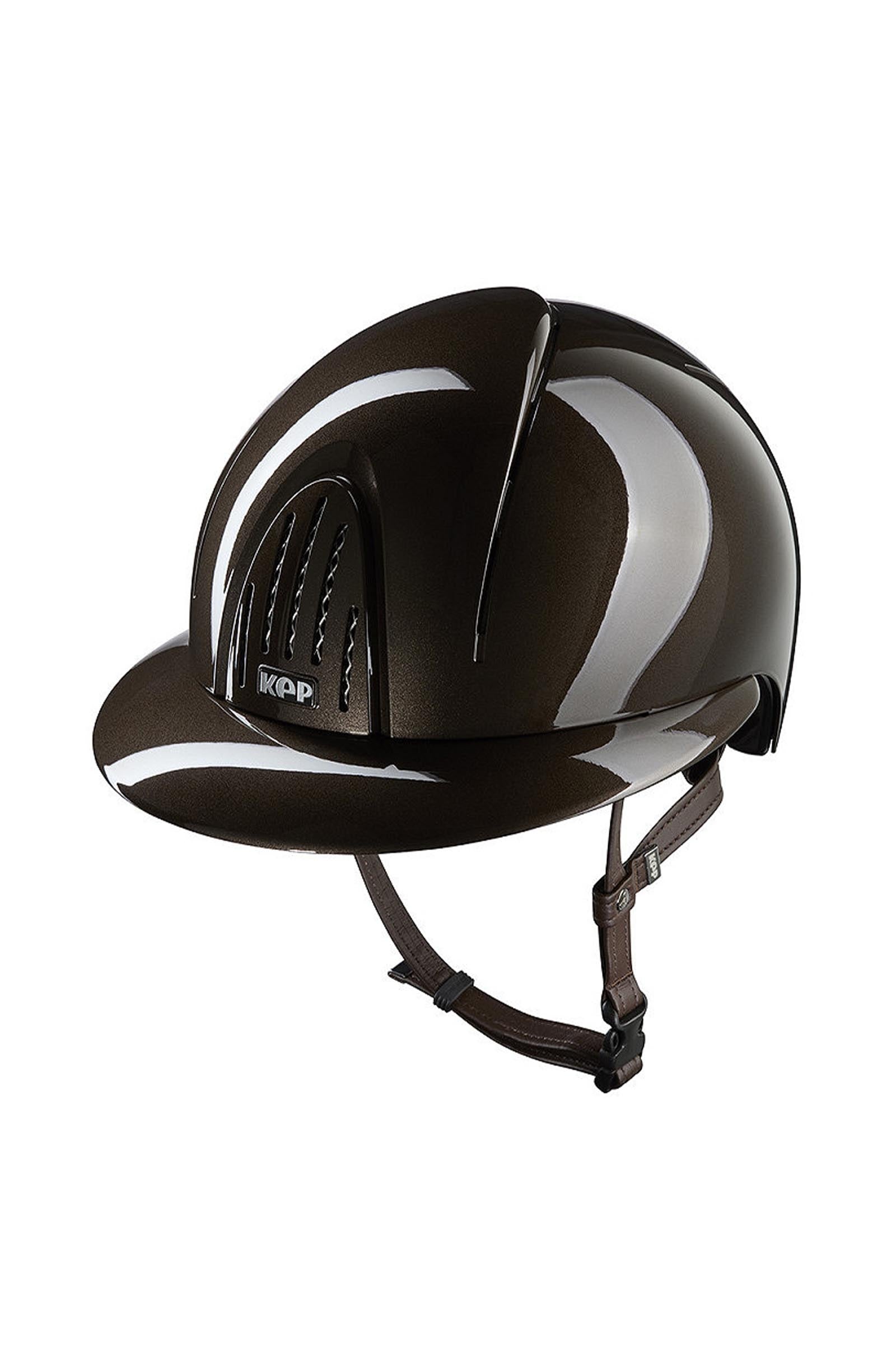 KEP Helmets KEP NOVA ABS Metal Polish Polo Riding Helmet Reithelme & Sicherheitswesten