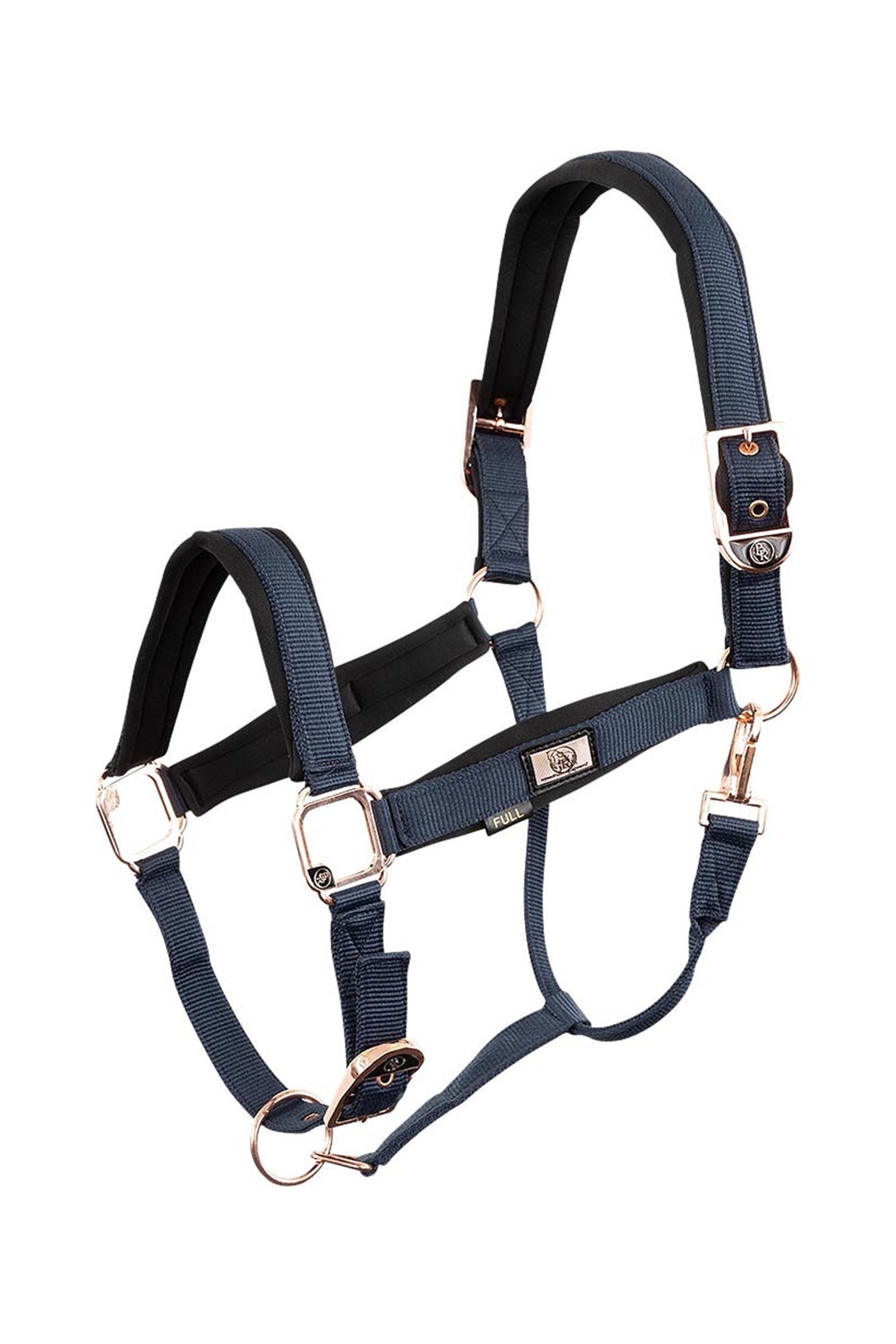 BR Halter Rosé Gold Halfter & Stricke