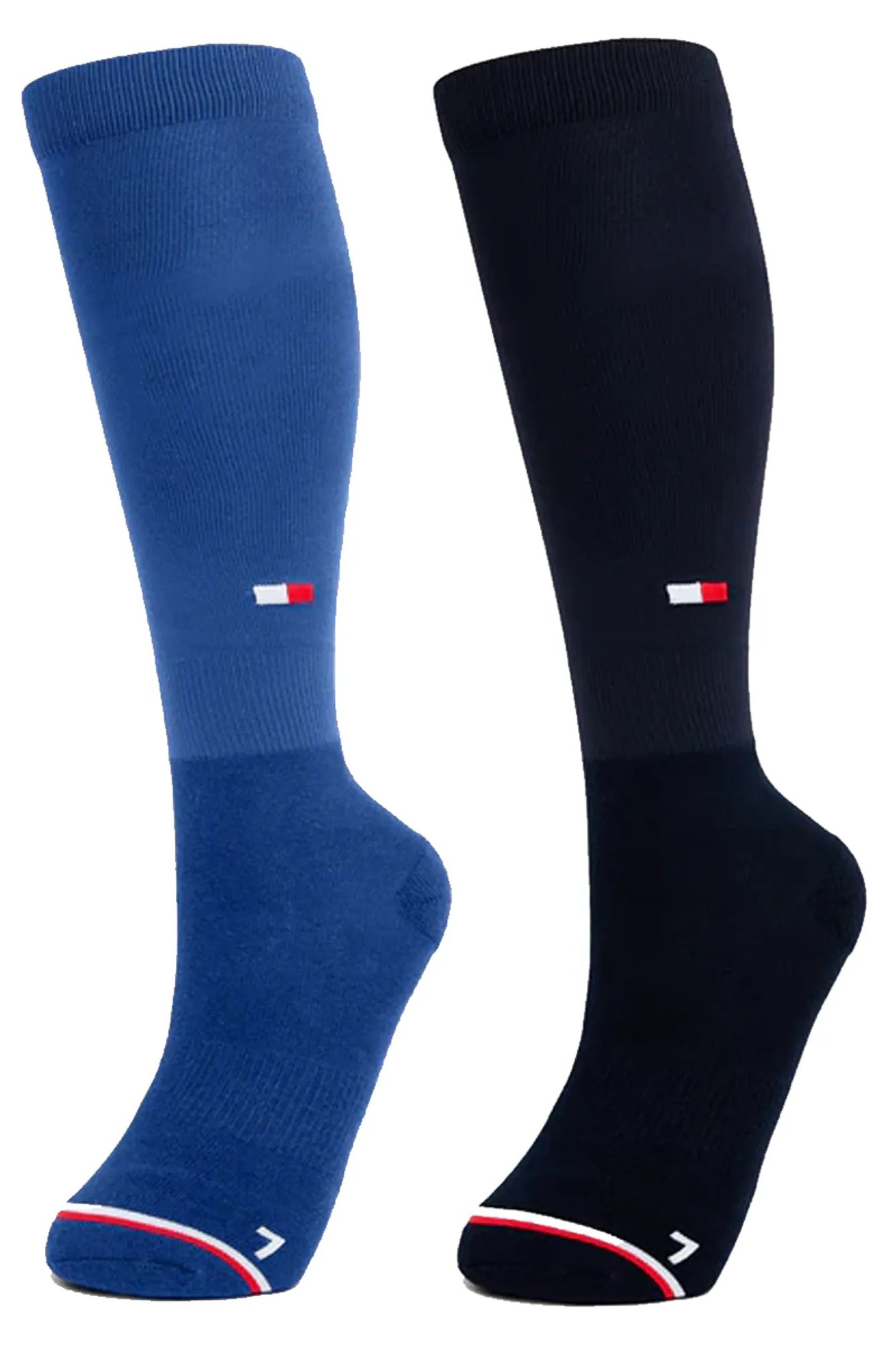 Tommy Hilfiger Equestrian Tommy Hilfiger 2er-Pack LONDON lange Winterreitsocken MULTI Kniestrümpfe & Reitsocken