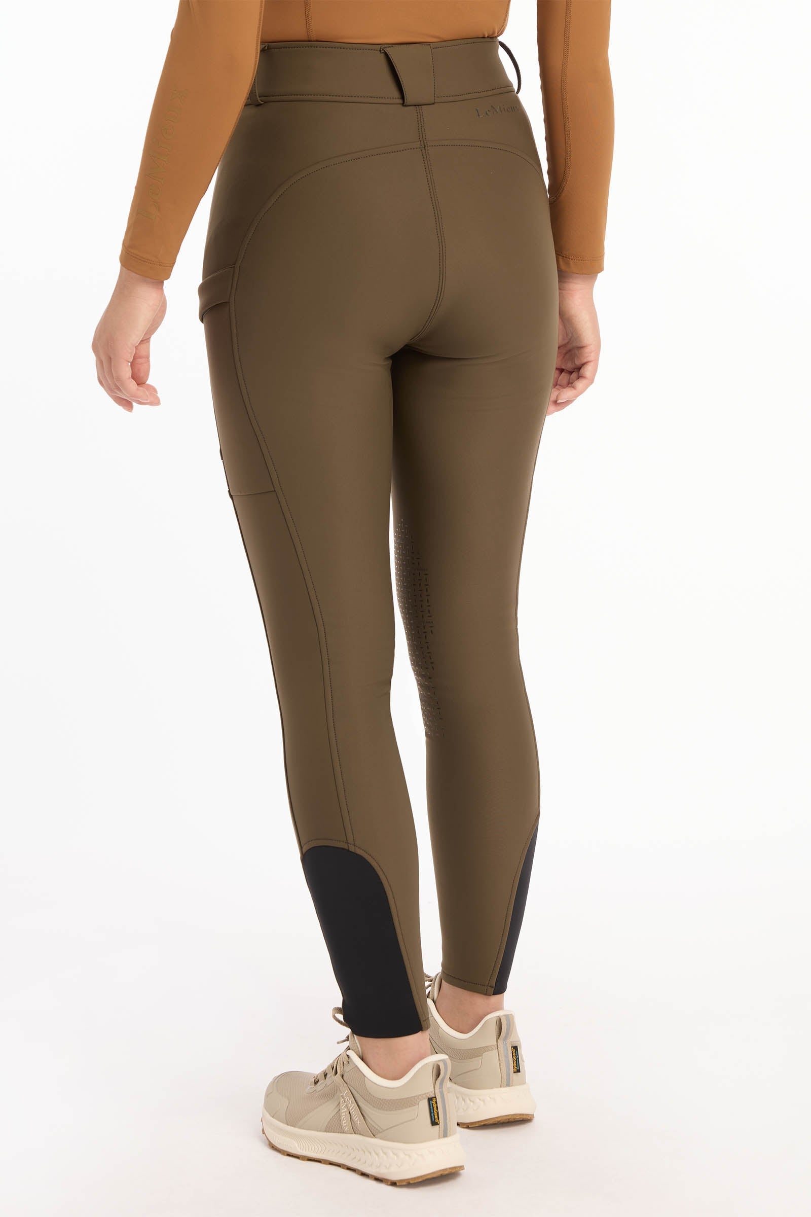 LeMieux Drytex Damen-Winterreithose, wasserdicht mit Kniebesatz Womens Breeches