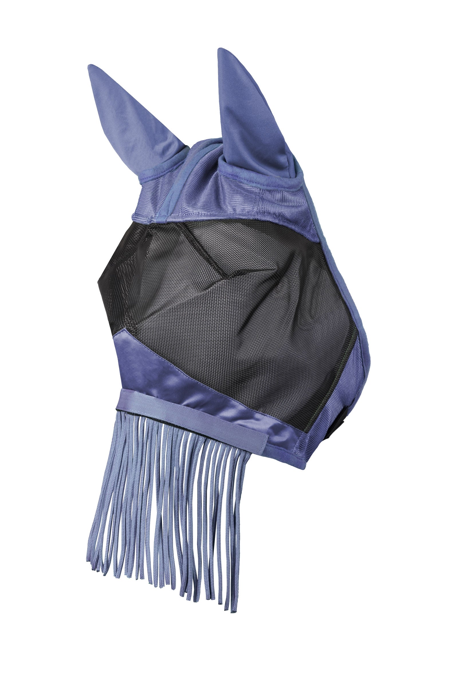 Horze Fliegenmaske mit Fransen für Nasenschutz Fliegenschutz