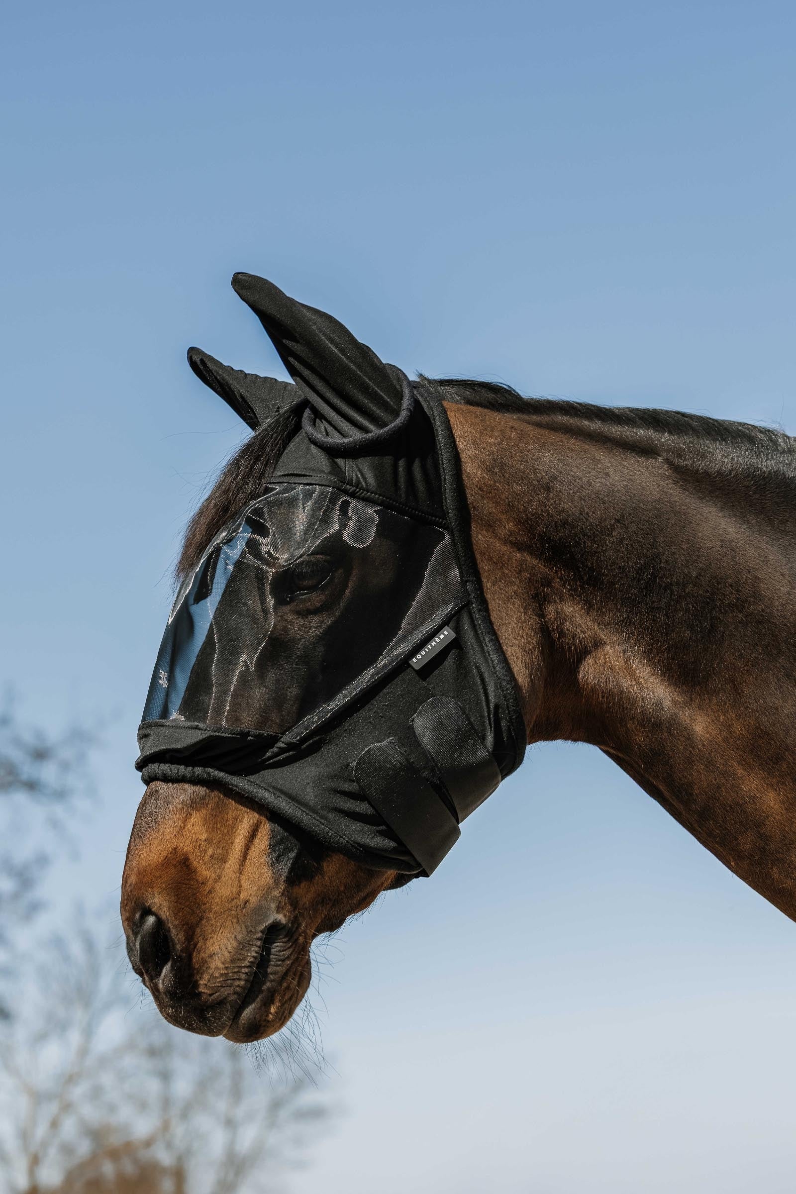 Equi Theme EQUITHÈME Doux Fly Mask/ UV Mask Antifly Protection for Horses