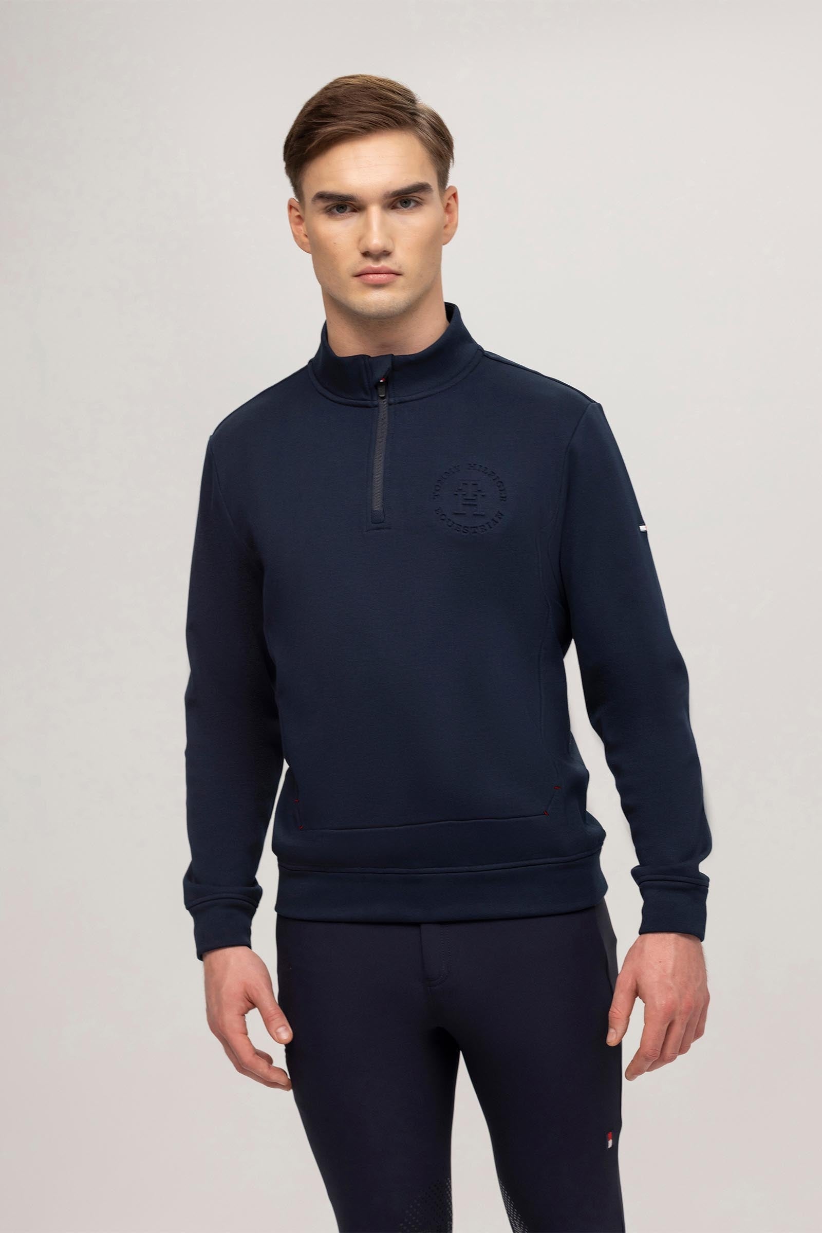 Tommy Hilfiger Equestrian Dallas Men´s 1/4 Zip Sweatshirt Herren Reitbekleidung