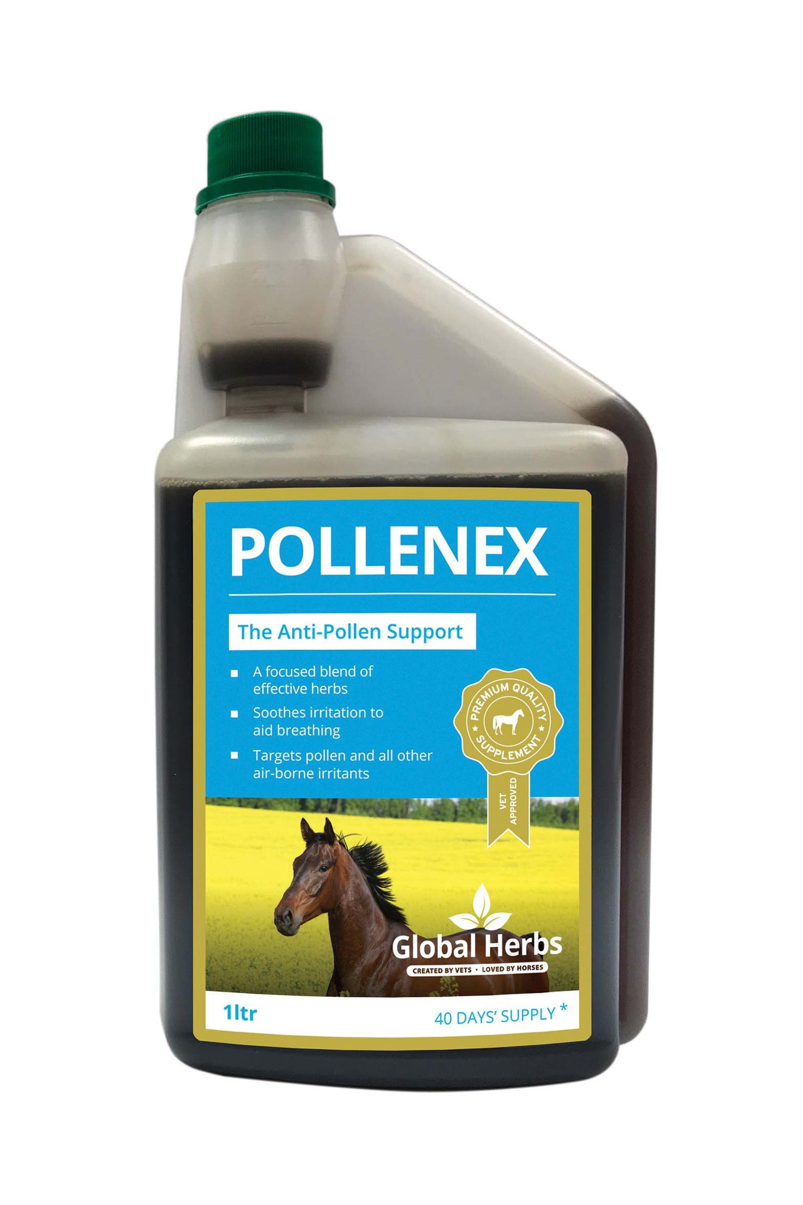 Global Herbs Pollene-X 1L Horse Feed & Nutrition